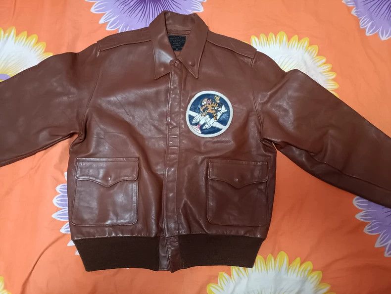 The Real McCoy's The Real McCoy's A2 Horsehide Jacket 2504-Nextarrow Size US XL / EU 56 / 4 - 1 Thumbnail
