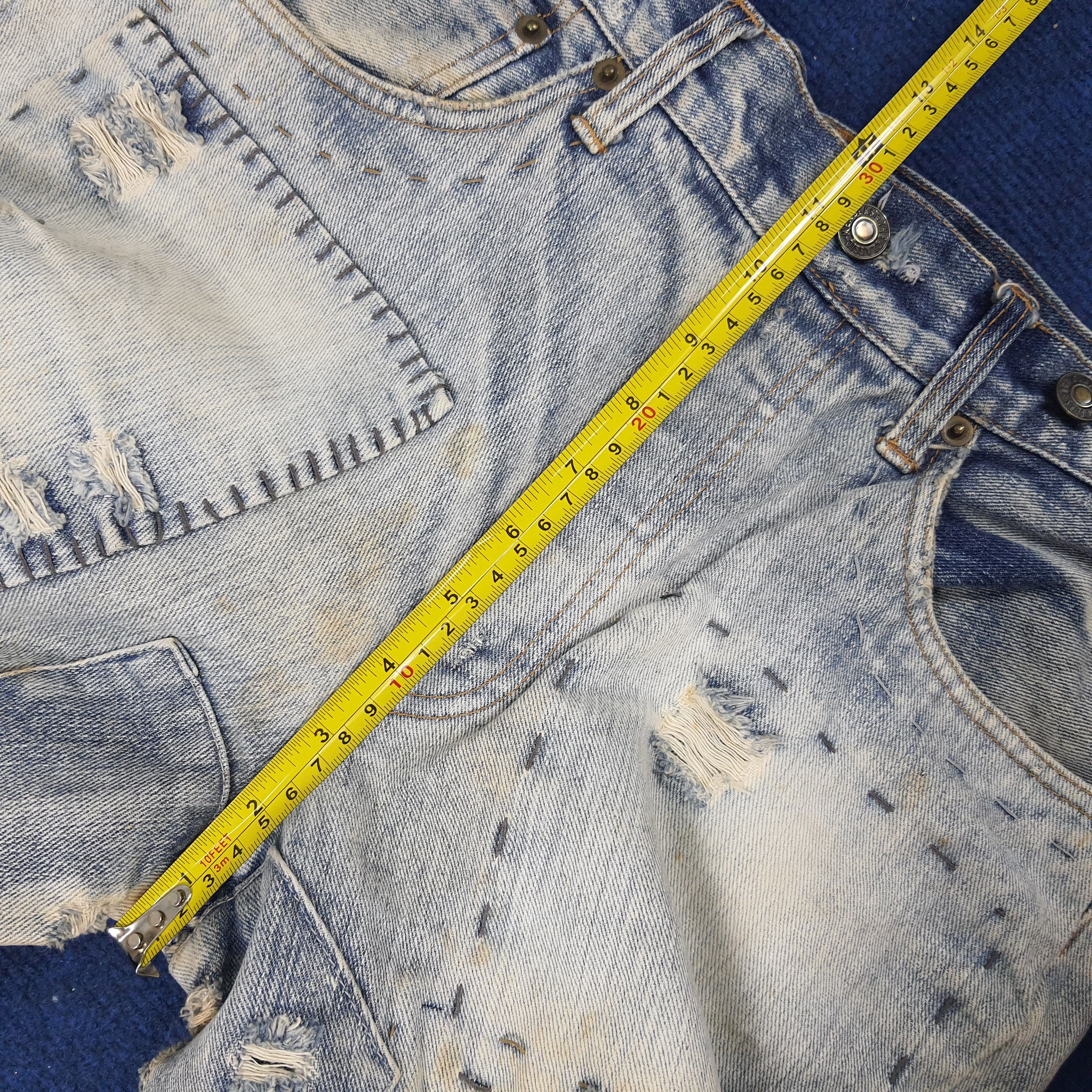 Designer × Satisfy × Vintage Vintage Satisfy Denim Rework Fashion Style Jeans Size US 30 / EU 46 - 12 Thumbnail