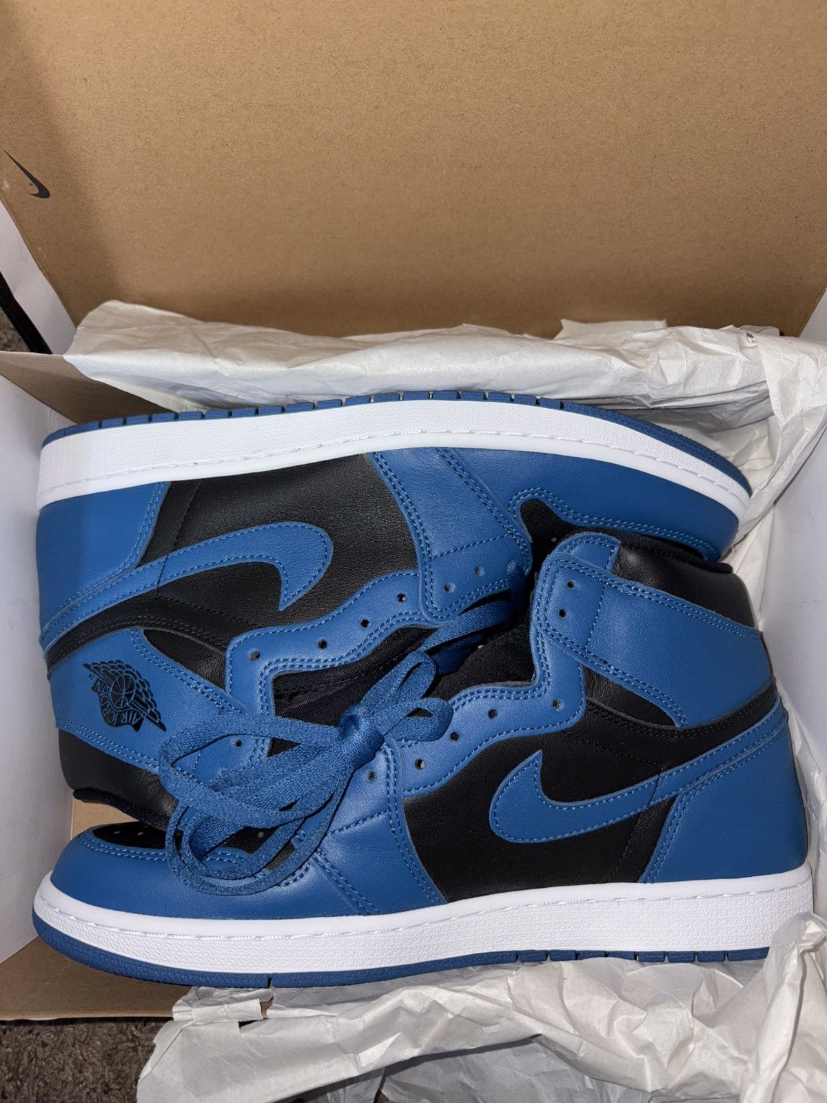 Jordan Brand Air Jordan 1 blue marina size 12 OG ALL Size US 12 / EU 45 - 1 Thumbnail
