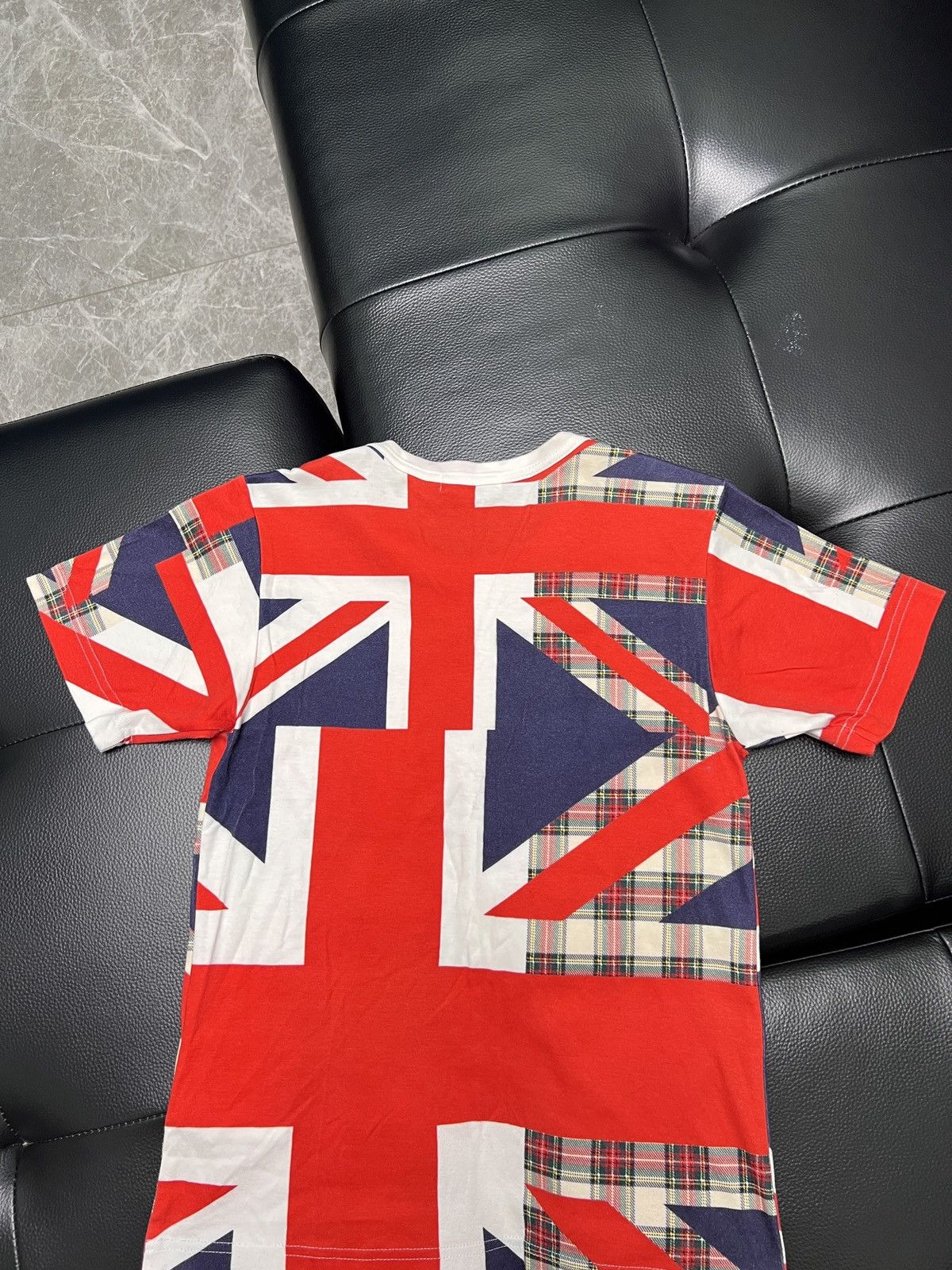 Comme des Garcons Comme des Garçons SS06 Union Jack Plaid Patchwork T-Shirt Size US S / EU 44-46 / 1 - 6 Thumbnail