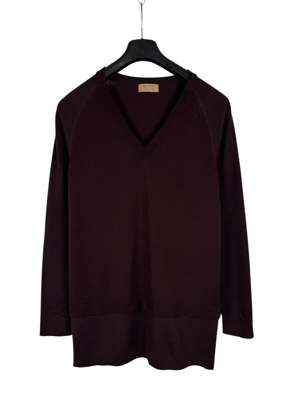 Other Falconeri Wool Nylon V-Neck Pullover Embroidery Logo size XS Size XS / US 0-2 / IT 36-38 - 9 Thumbnail