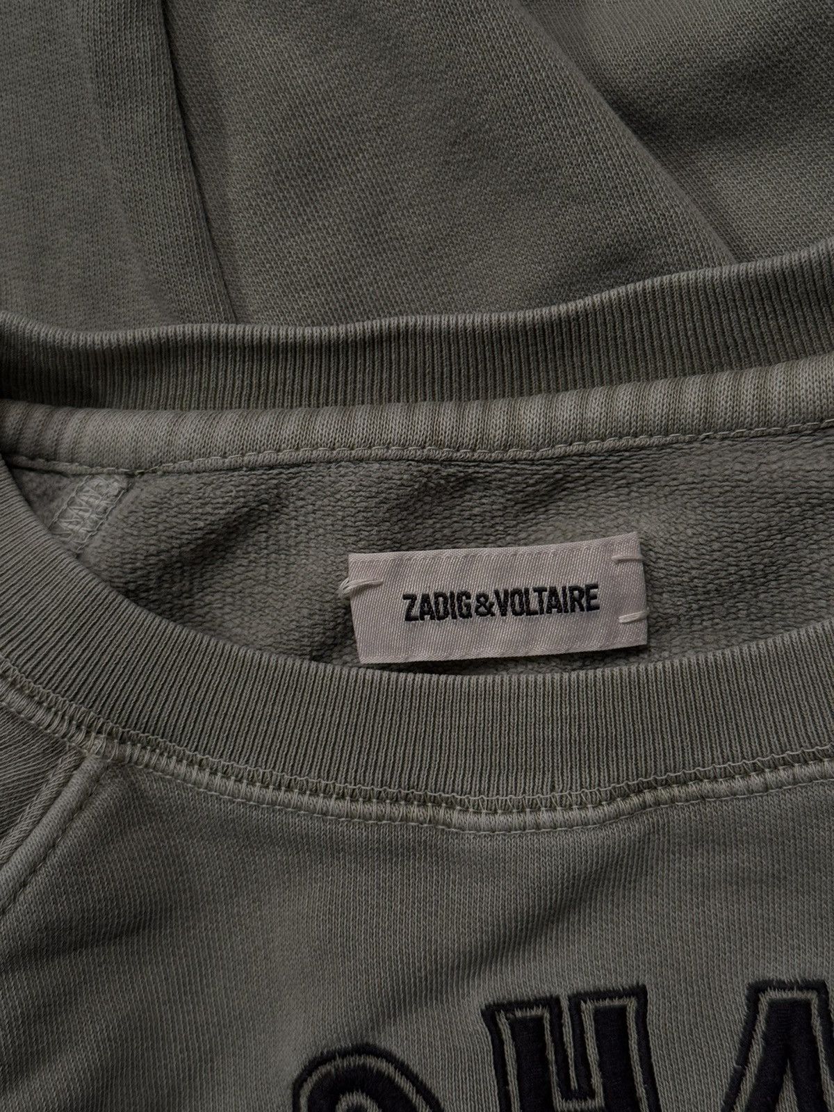 Designer × Zadig & Voltaire 🌴 Zadig & Voltaire avant Garde palm logo sweatshirt Size S / US 4 / IT 40 - 3 Thumbnail