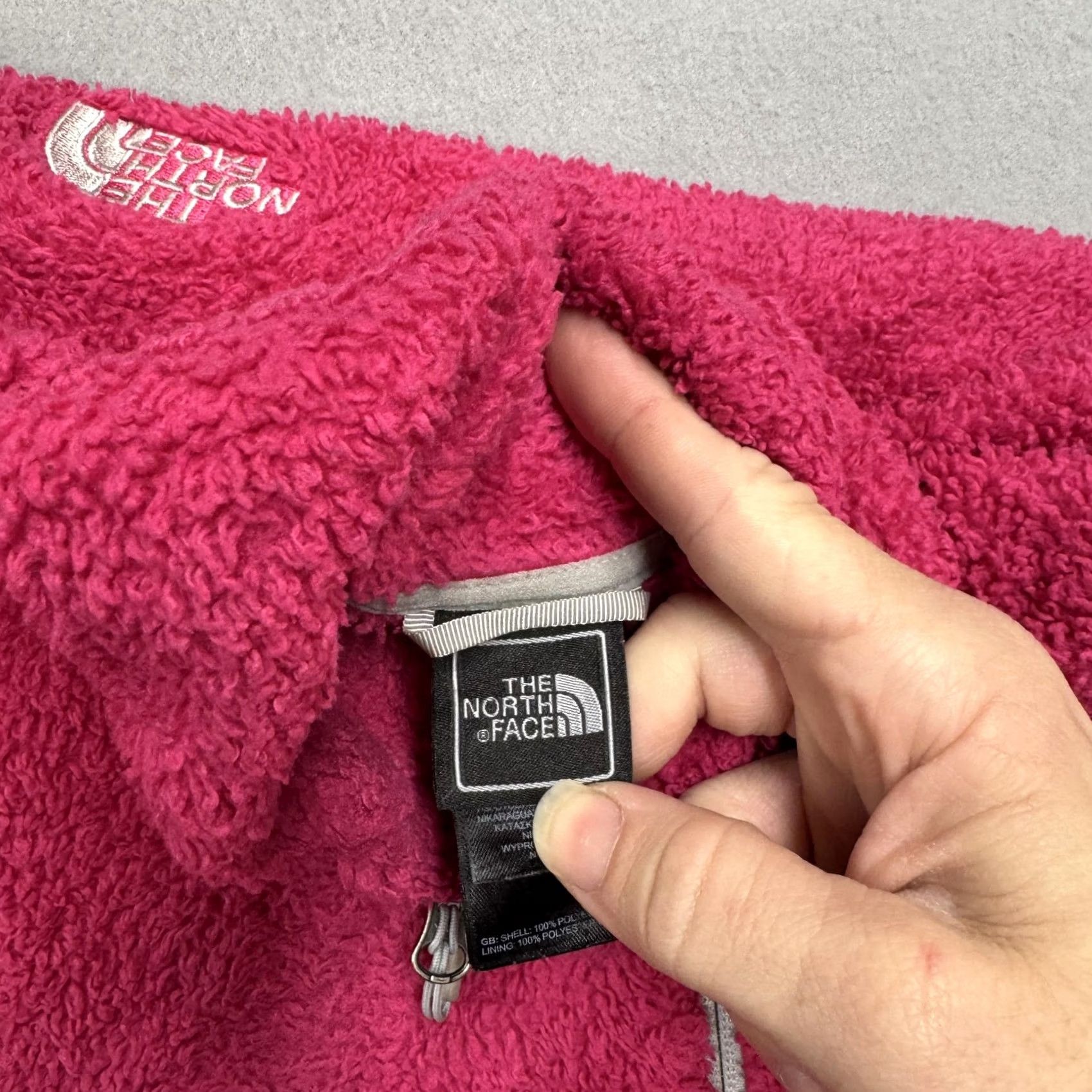 The North Face The North Face Jacket Womens L Pink Full Zip Fleece Sherpa Outdoor Coat Size L / US 10 / IT 46 - 4 Thumbnail