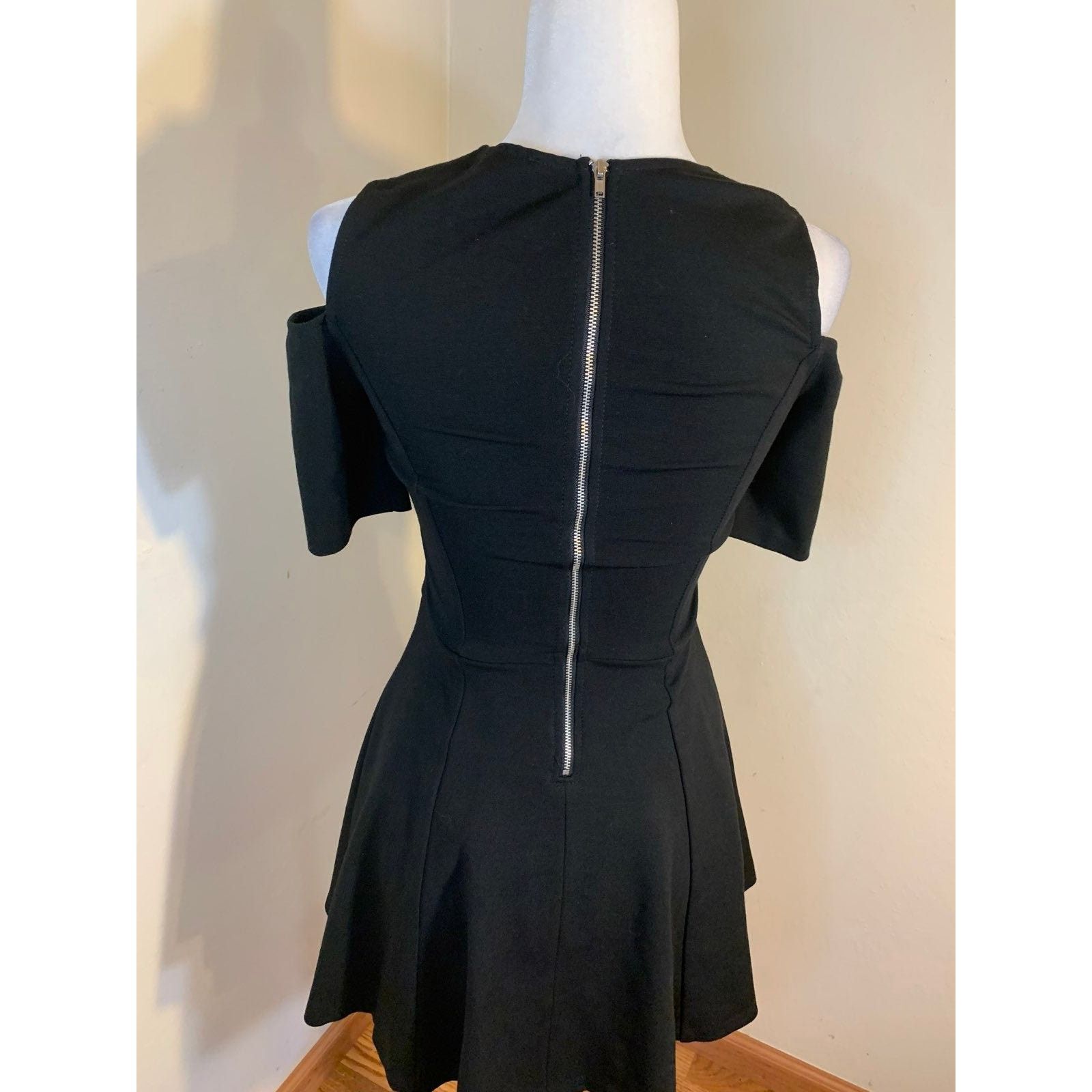 Other Bar III Womens Dress Size S Black Color Mini Dress Size S / US 4 / IT 40 - 2 Thumbnail