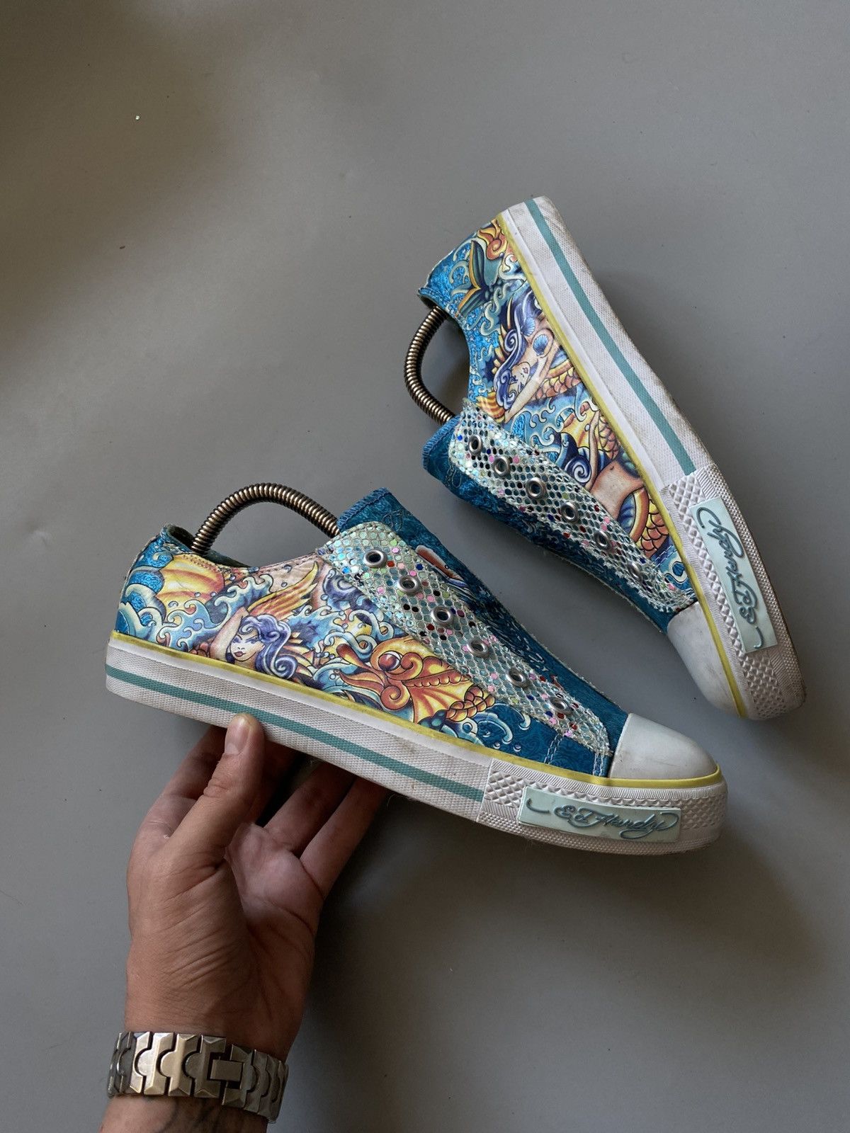 Ed Hardy Ed Hardy y2k vintage shoes Size US 9 / IT 39 - 1 Thumbnail