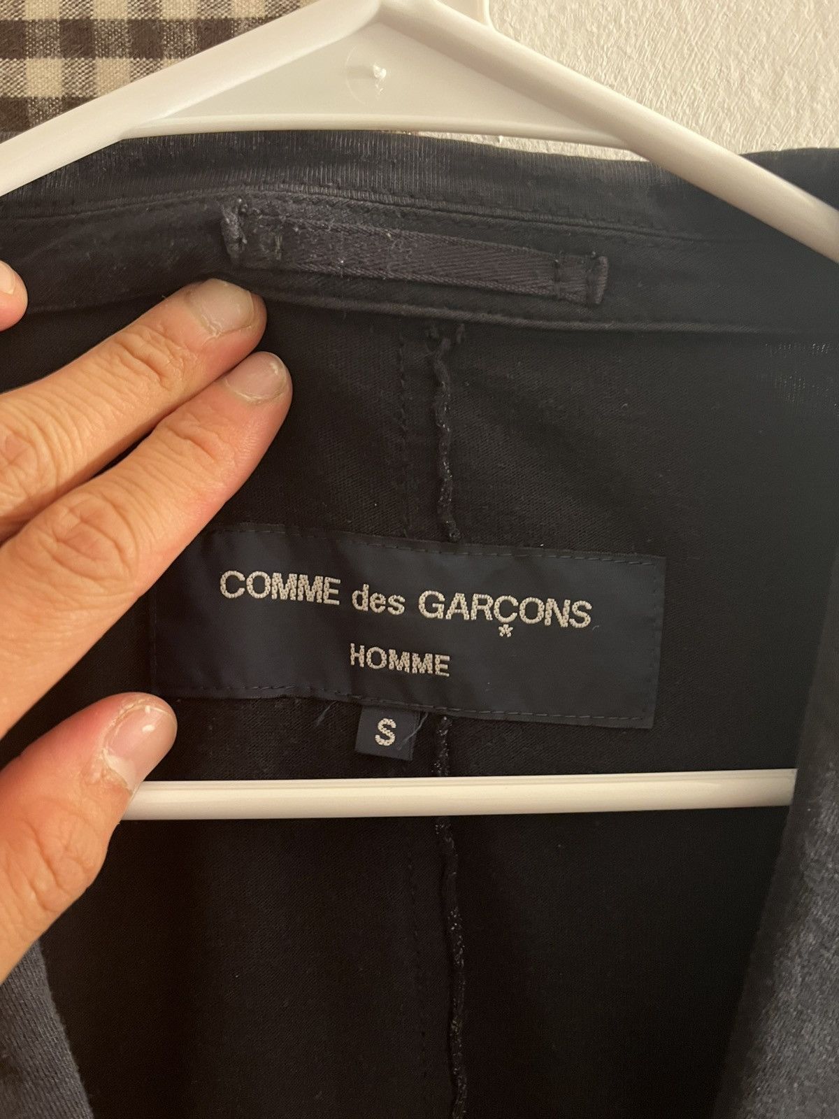 Comme des Garcons × Comme des Garcons Homme commes des garçons cotton/wool blazer Size US S / EU 44-46 / 1 - 2 Thumbnail