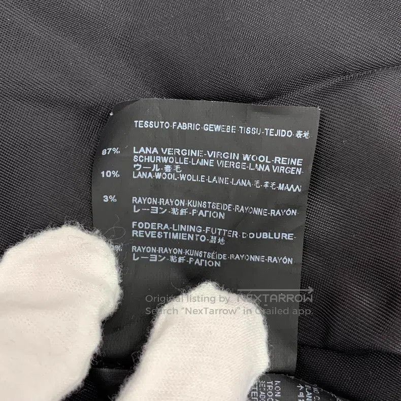 Balenciaga Balenciaga Red Wool Reversible Double Breasted Long Sleeve Size S / US 4 / IT 40 - 7 Thumbnail