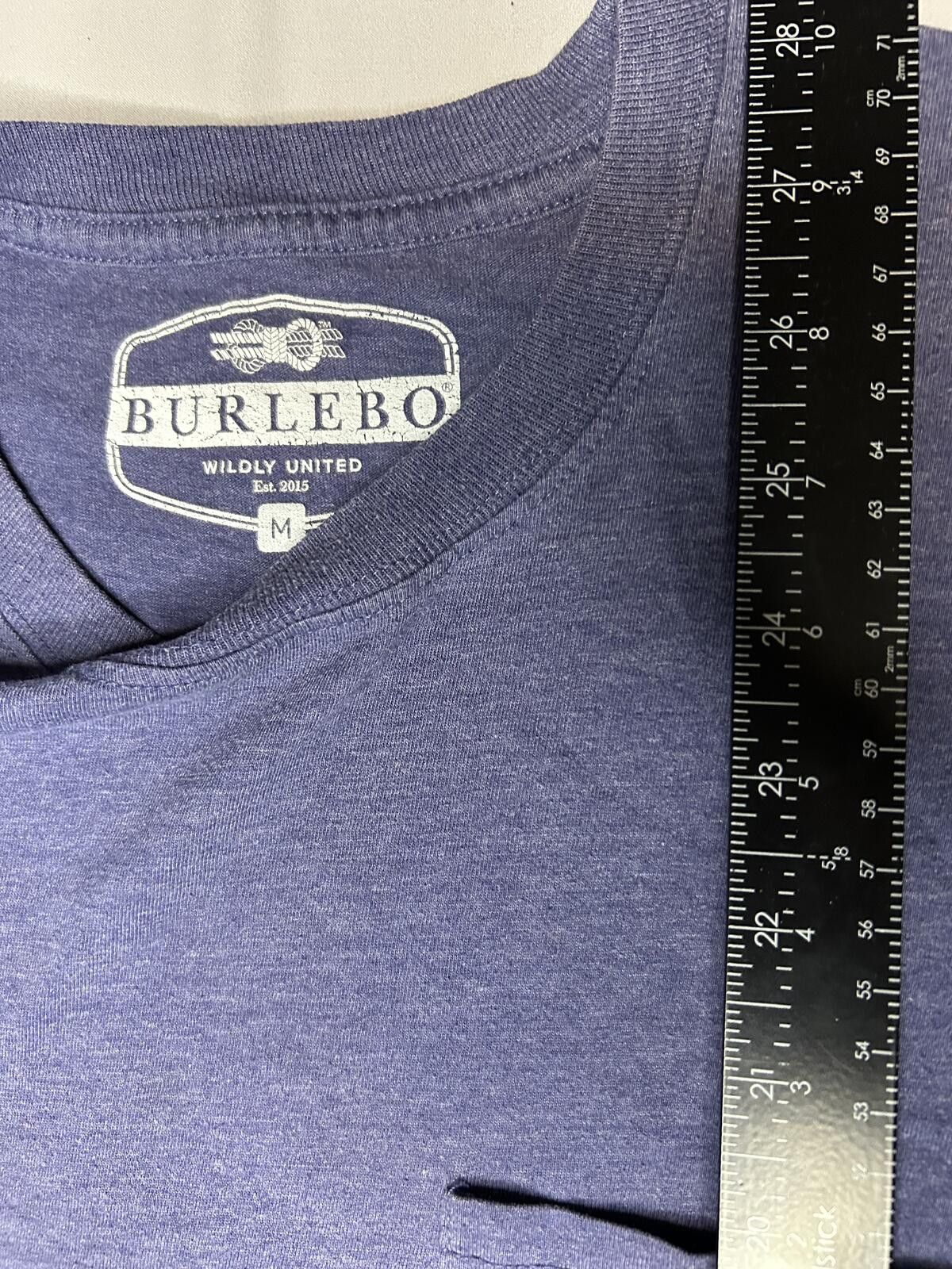 Other Burlebo Texas Forever Graphic T-Shirt Blue Size Medium Size ONE SIZE - 4 Thumbnail