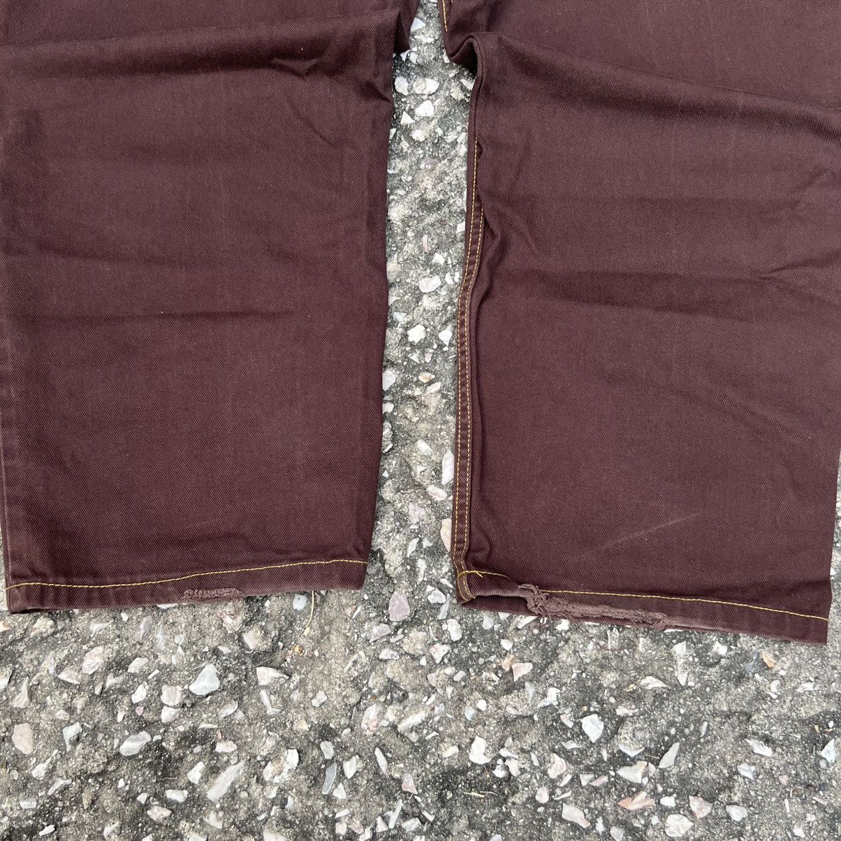 Southpole “y2k style” SOUTHPOLE BROWN BAGGY JEANS Size US 42 / EU 58 - 14 Thumbnail