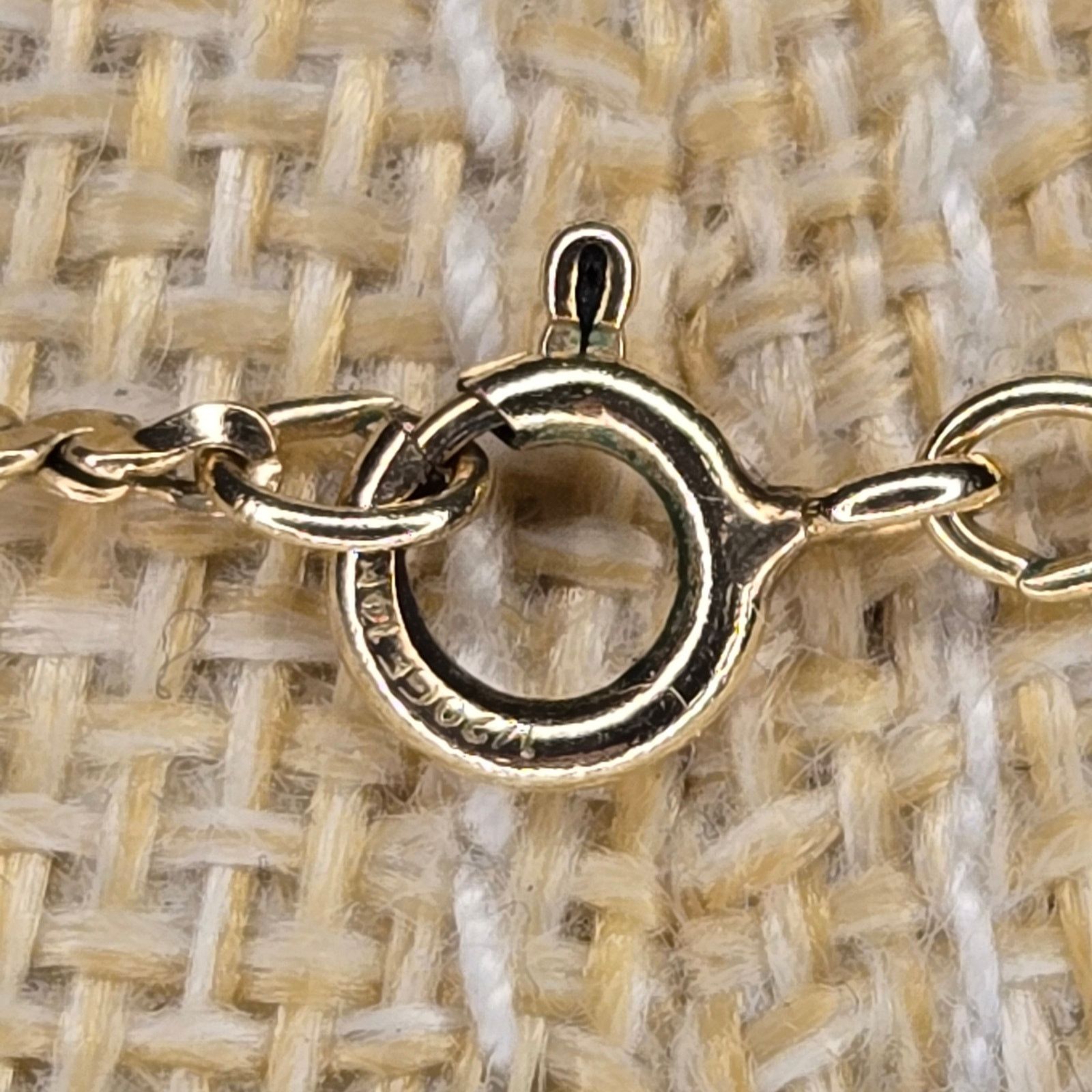 Vintage Vintage Gold Tone Shroom Pendant Necklace Gold Filled Chain Size ONE SIZE - 8 Thumbnail