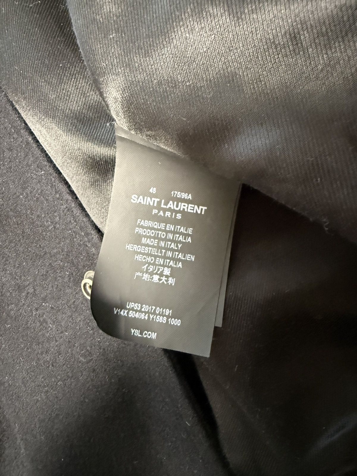 Saint Laurent Paris Saint Laurent Heaven Bomber Size US M / EU 48-50 / 2 - 3 Thumbnail