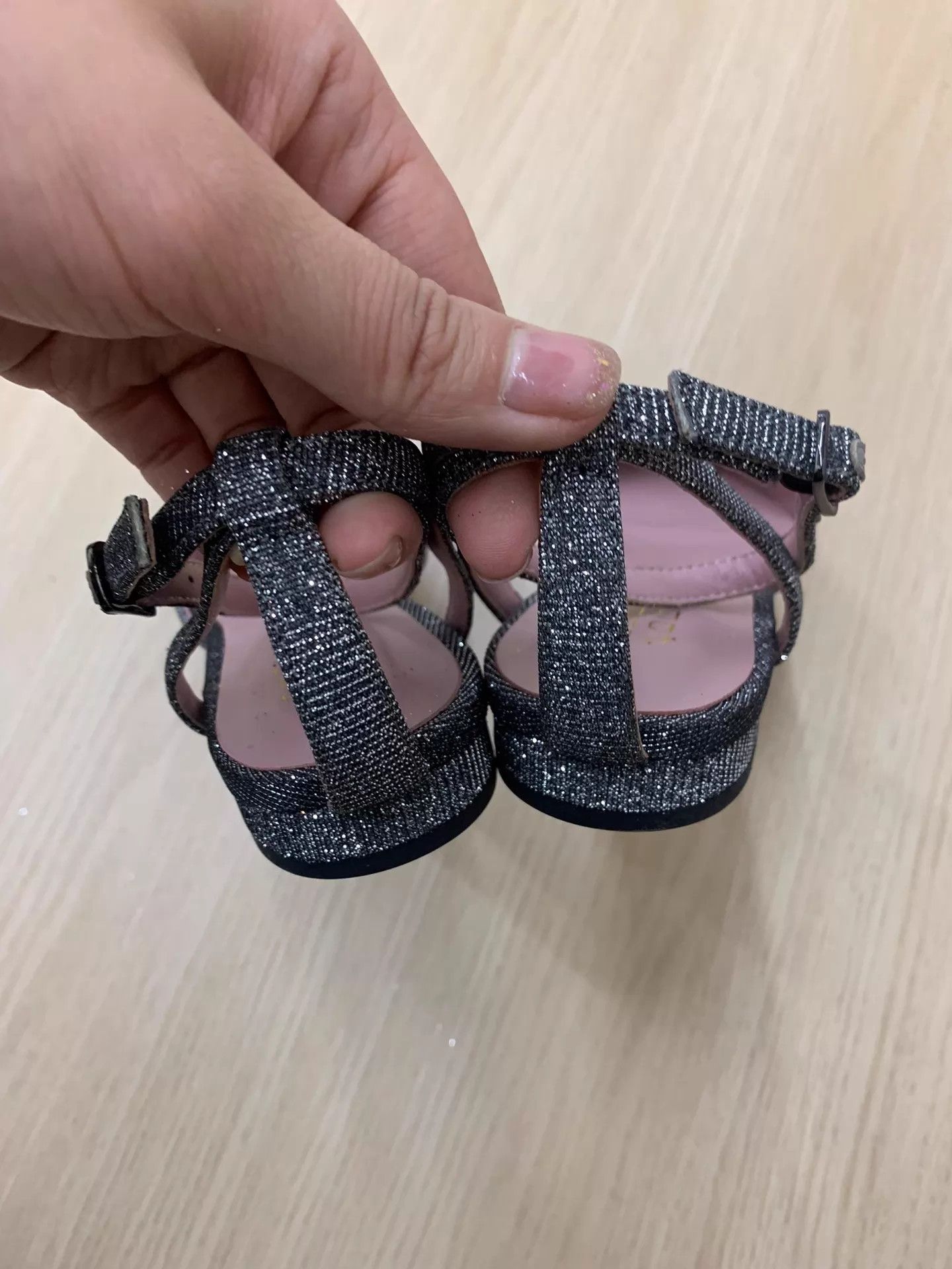 Other PEDDERRED Shimmer Silver Sandal 36 New Size US 5.5 / IT 35.5 - 3 Thumbnail