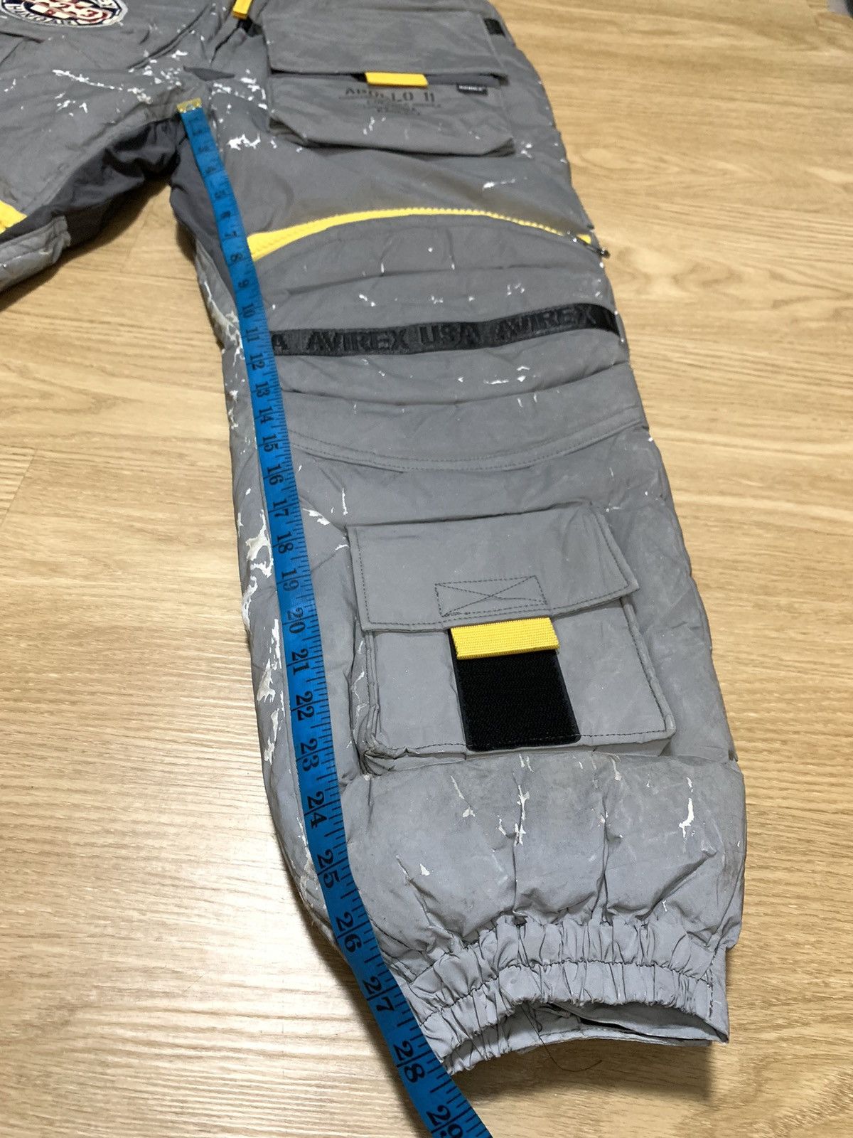 Apollo Avirex Hangar Apollo 11 Puffer Pants Distressed Reflective Size US 34 / EU 50 - 23 Thumbnail