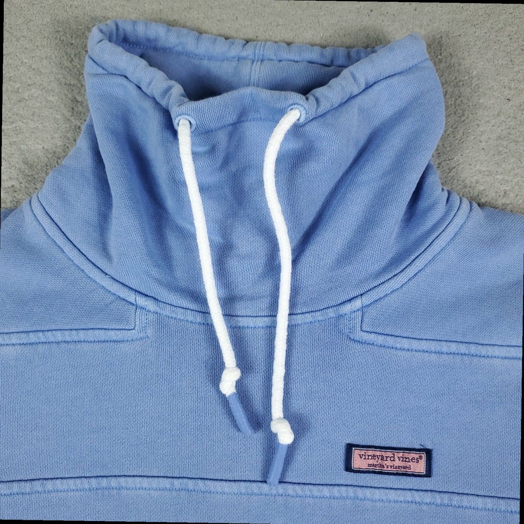 Vineyard Vines Vineyard Vines Womens Blue High Neck Sweater Pullover XS Extra Small Size XS / US 0-2 / IT 36-38 - 2 Thumbnail