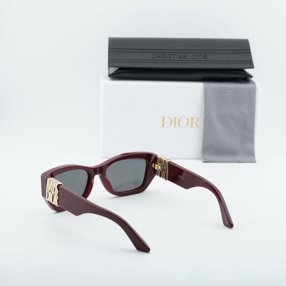 Dior Dior MISSDIOR S1I 94A0 Sunglasses Red Square Frame Size ONE SIZE - 11 Thumbnail