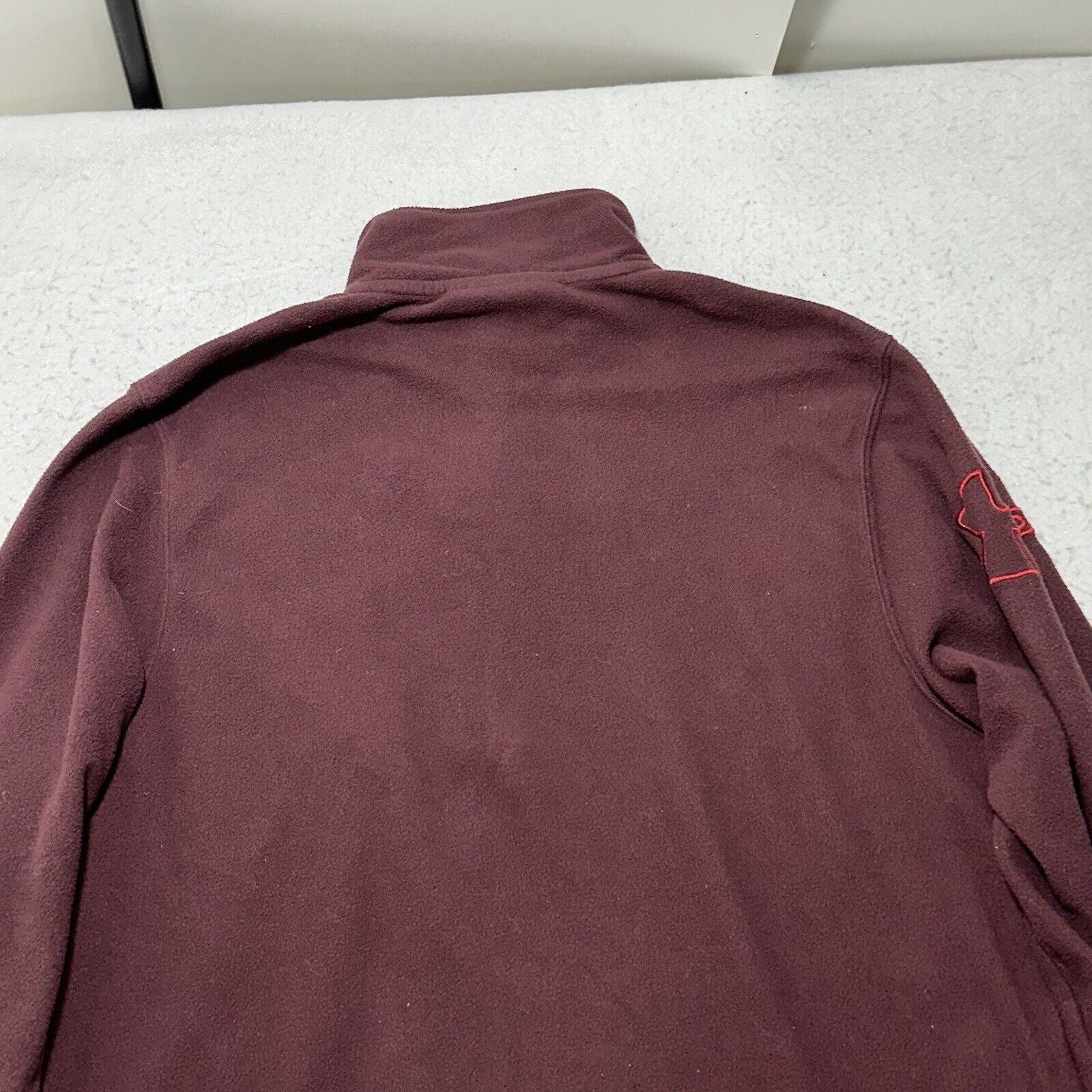 Under Armour Under Armour Medium Loose UA Fever 1/4 Zip Sweatshirt Maroon Size US M / EU 48-50 / 2 - 11 Thumbnail