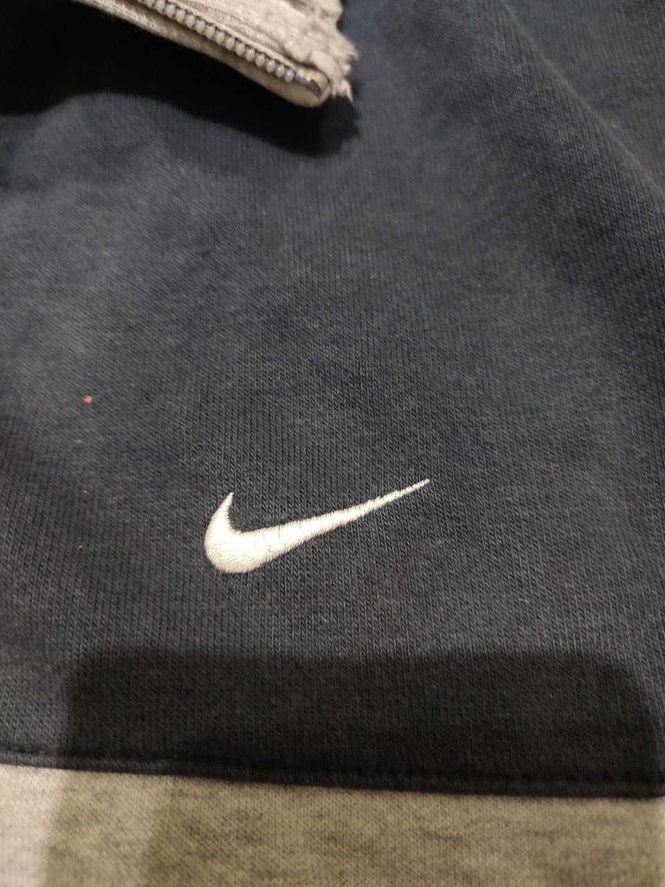 Nike Vintage Y2K Nike Faded Gray Navy Full-Zip Hoodie XL size Size US XL / EU 56 / 4 - 9 Thumbnail