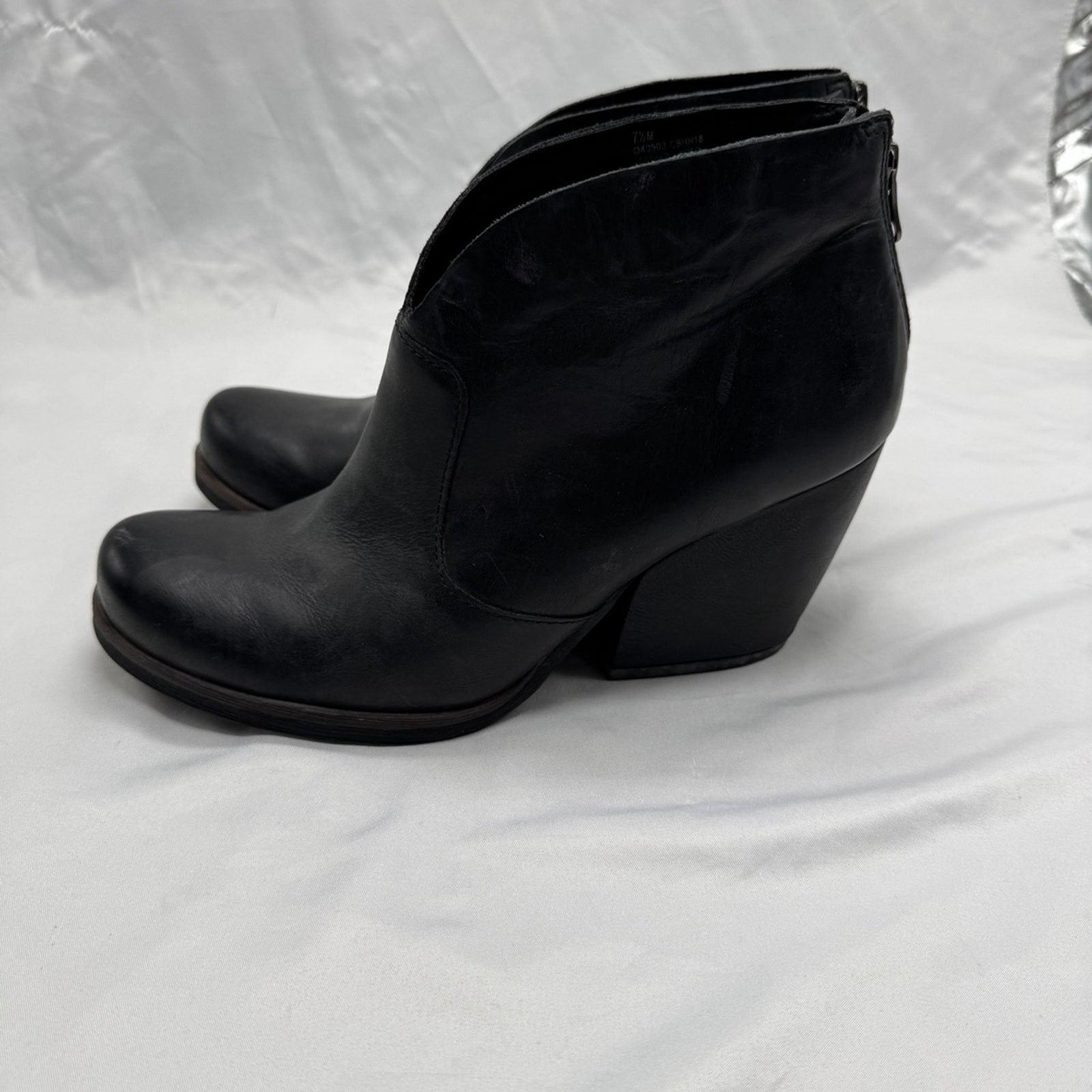 NBDN Nobrandedon Korks bootie wedge boots Size US 7.5 / IT 37.5 - 1 Thumbnail