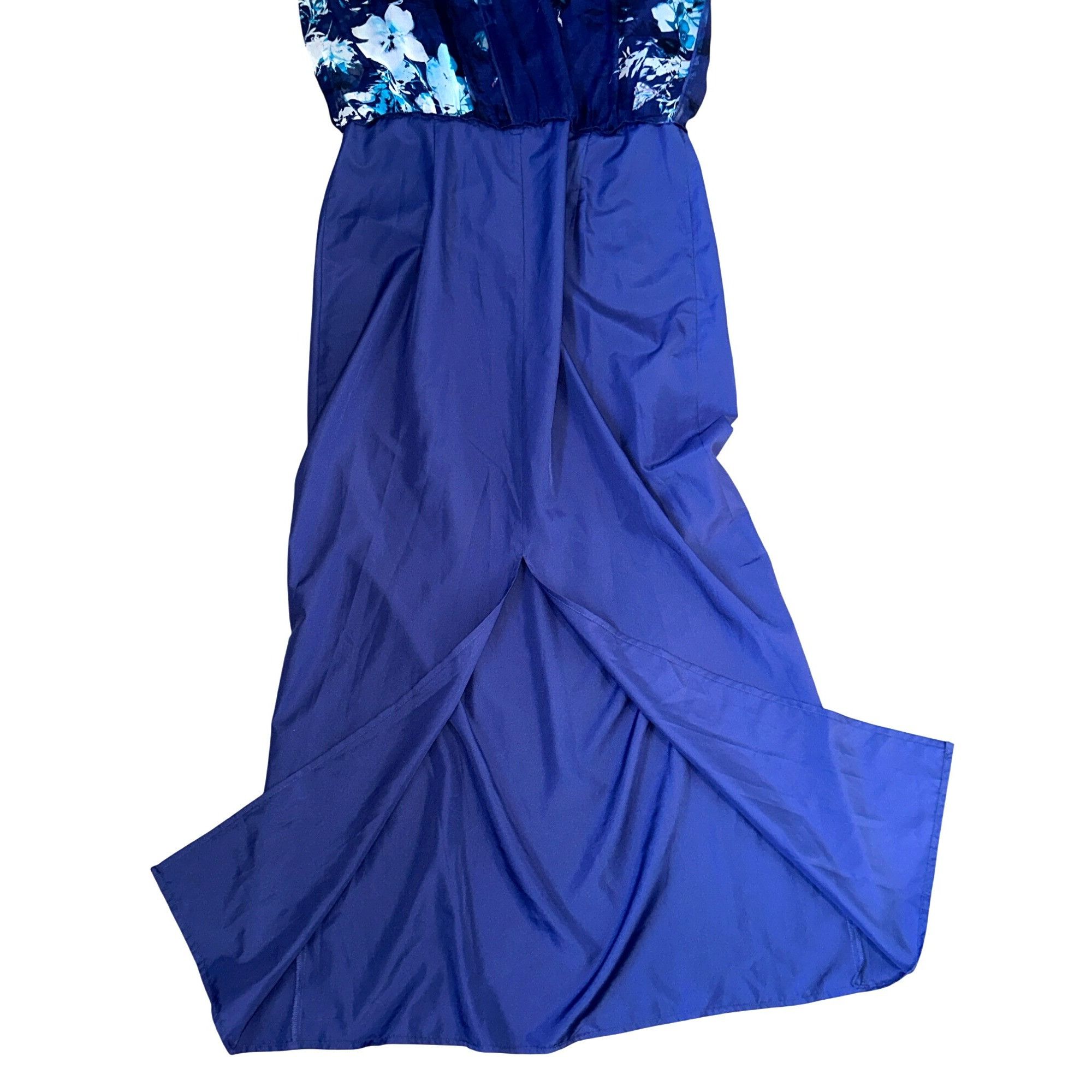 Other Twelfth Street by Cynthia Vincent Small Navy Floral Silk Max Size S / US 4 / IT 40 - 17 Thumbnail