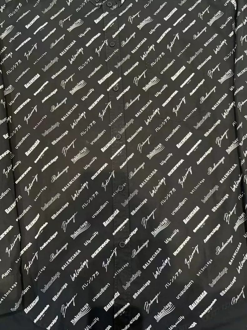 Balenciaga Balenciaga size 38 Bullet screen letter logo shirt long sl Size US XS / EU 42 / 0 - 3 Thumbnail