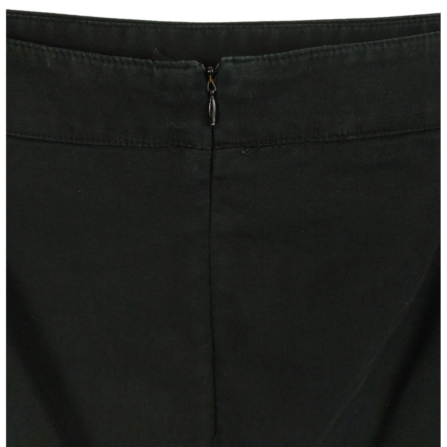 Merona Merona Womens 18 Black Knee-Length Fully Lined Pencil Skirt Size 40" / US 18 - 7 Thumbnail