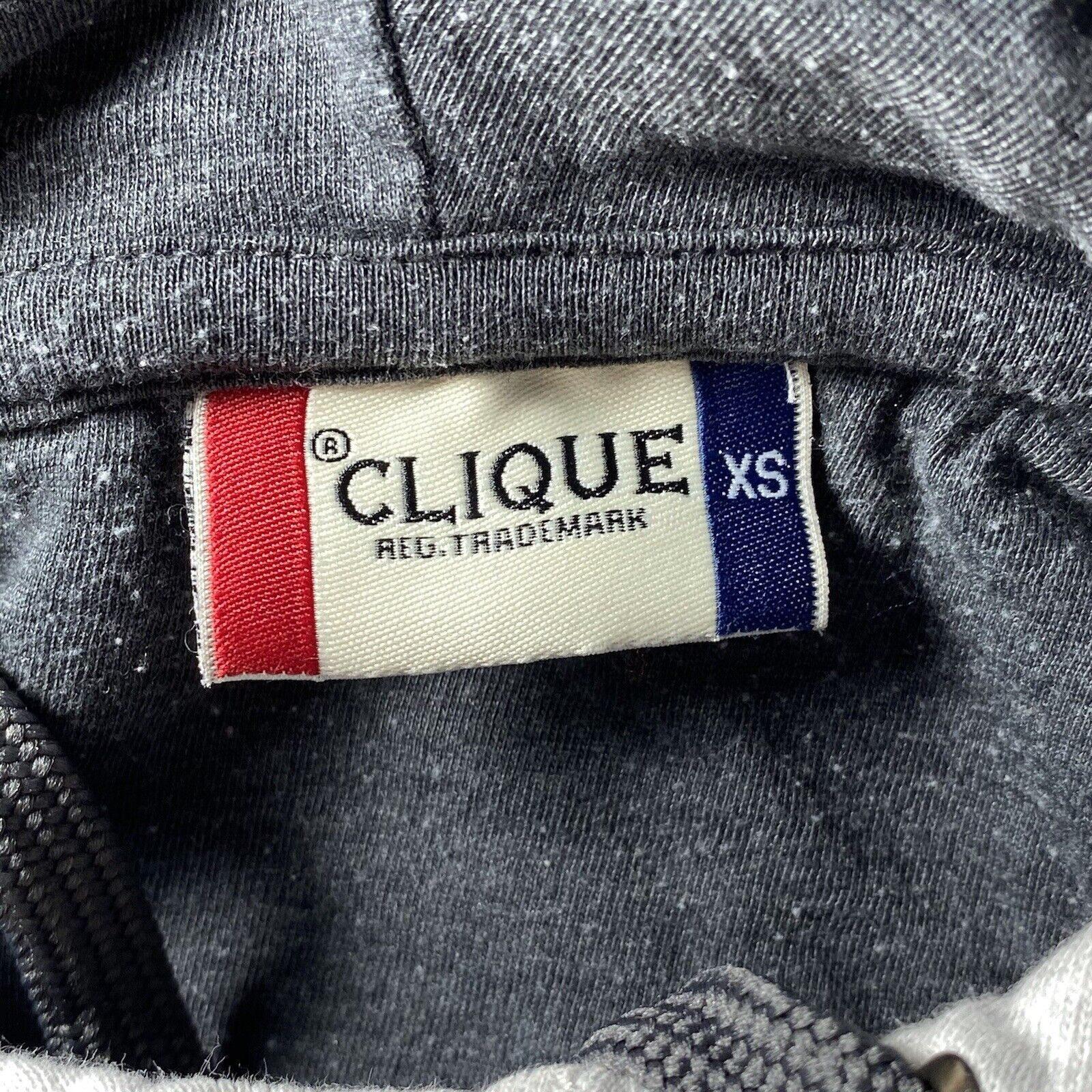 Clique Switzerland Zinal Mountain 1670 Meter High Snow Gray Hoodie Size XS / US 0-2 / IT 36-38 - 9 Thumbnail