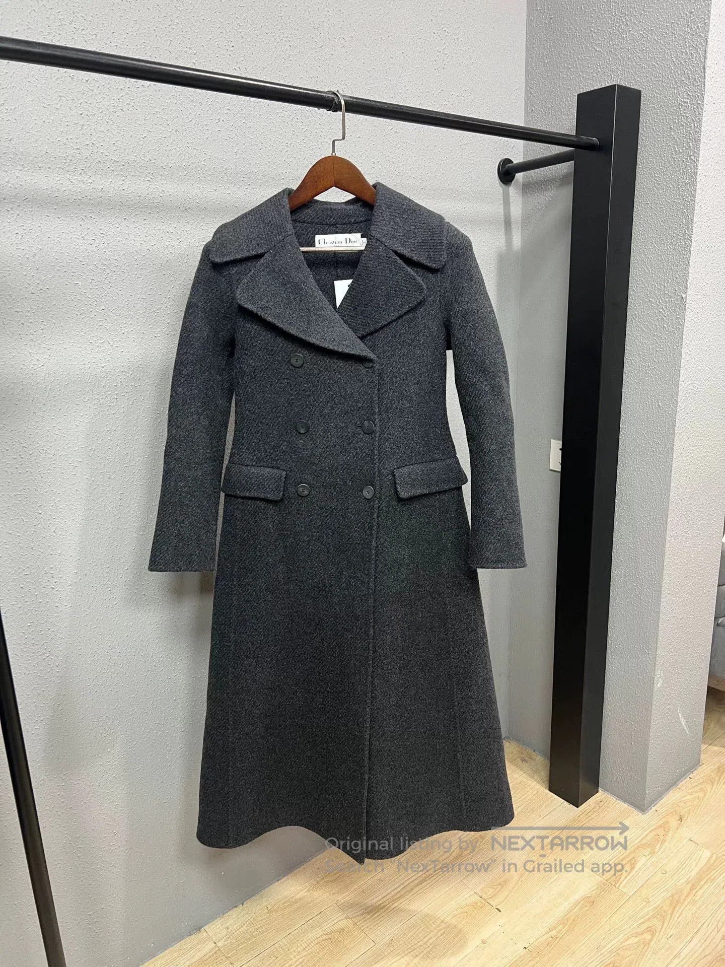 Dior Dior Wool Coat. Size XXS / US 00 / IT 34 - 1 Thumbnail