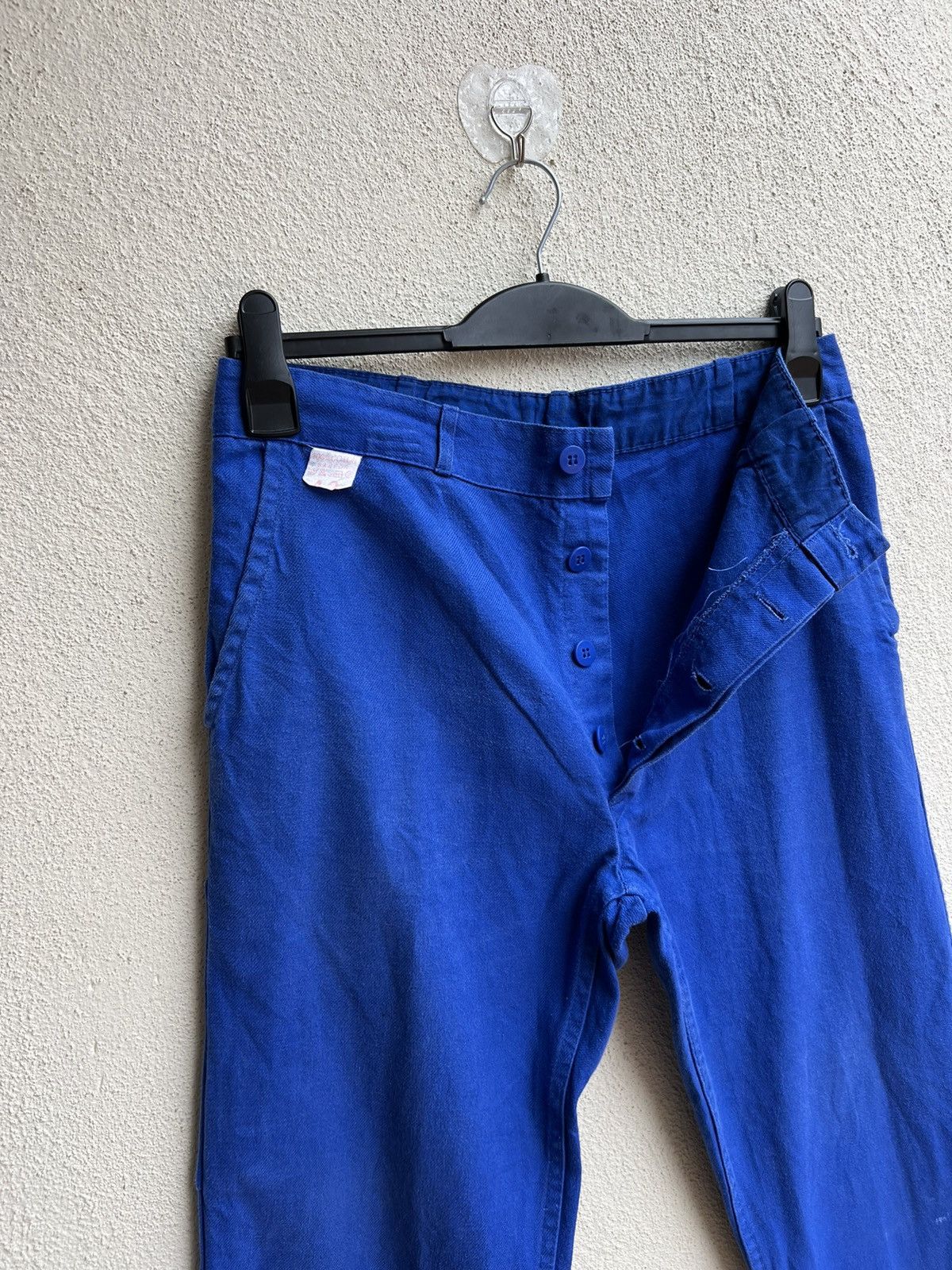 Indigo Vintage Sanfor Fade Indigo Work Pant Size US 31 - 7 Thumbnail