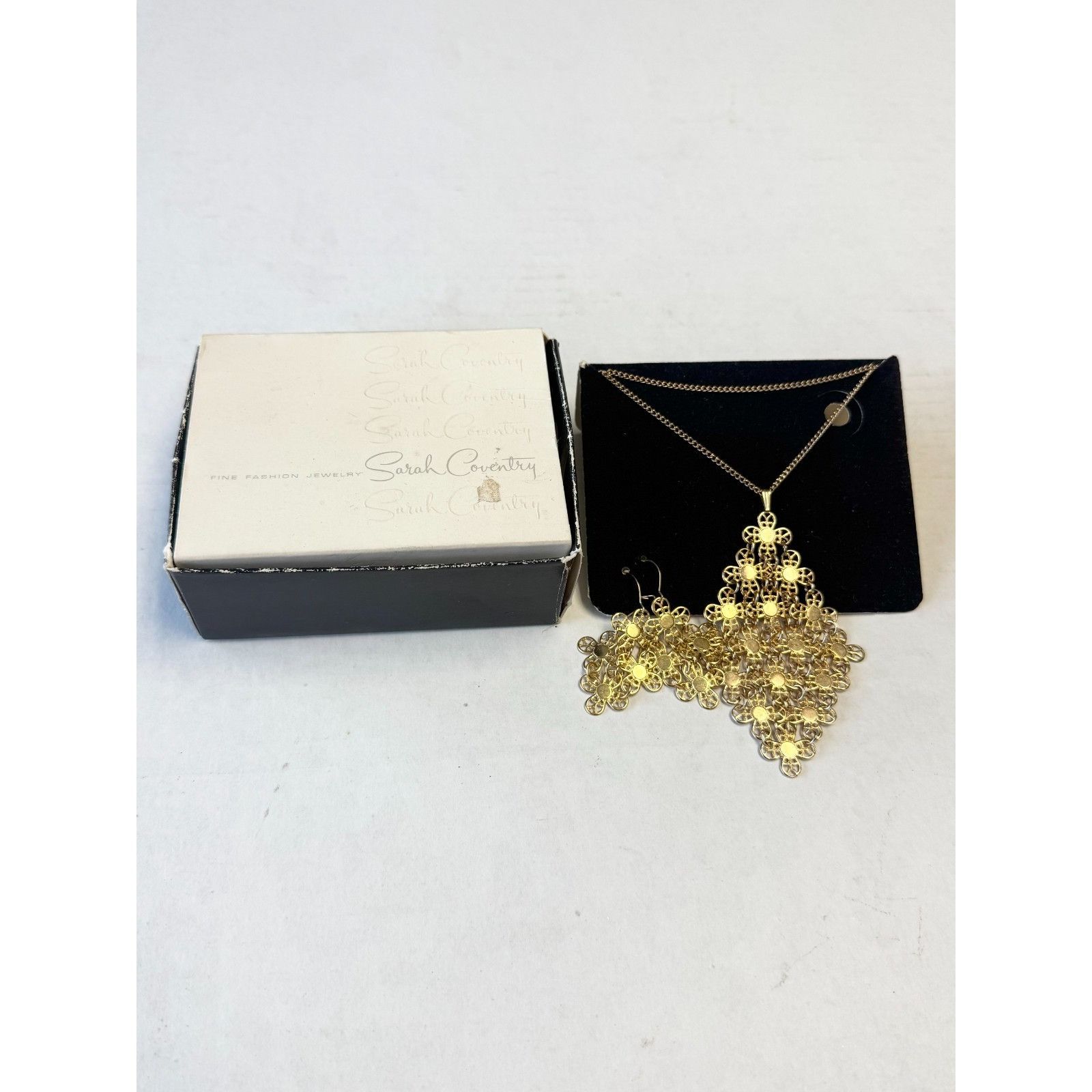 Vintage Vintage Sarah Coventry necklace & earrings set in box Size ONE SIZE - 2 Thumbnail