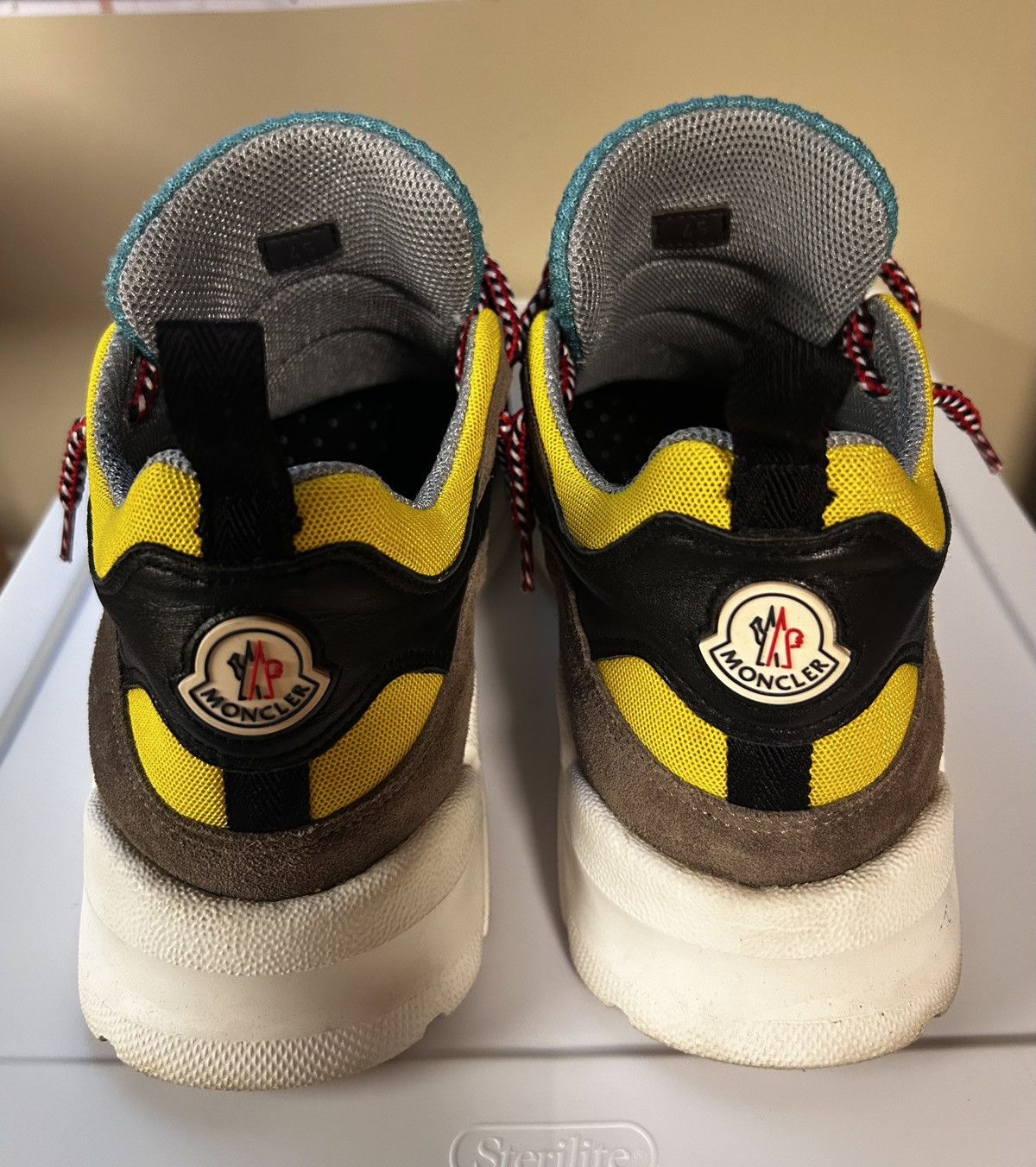 Moncler Moncler Multicolor Calum Sneaker SS18 Size US 12 / EU 45 - 5 Thumbnail
