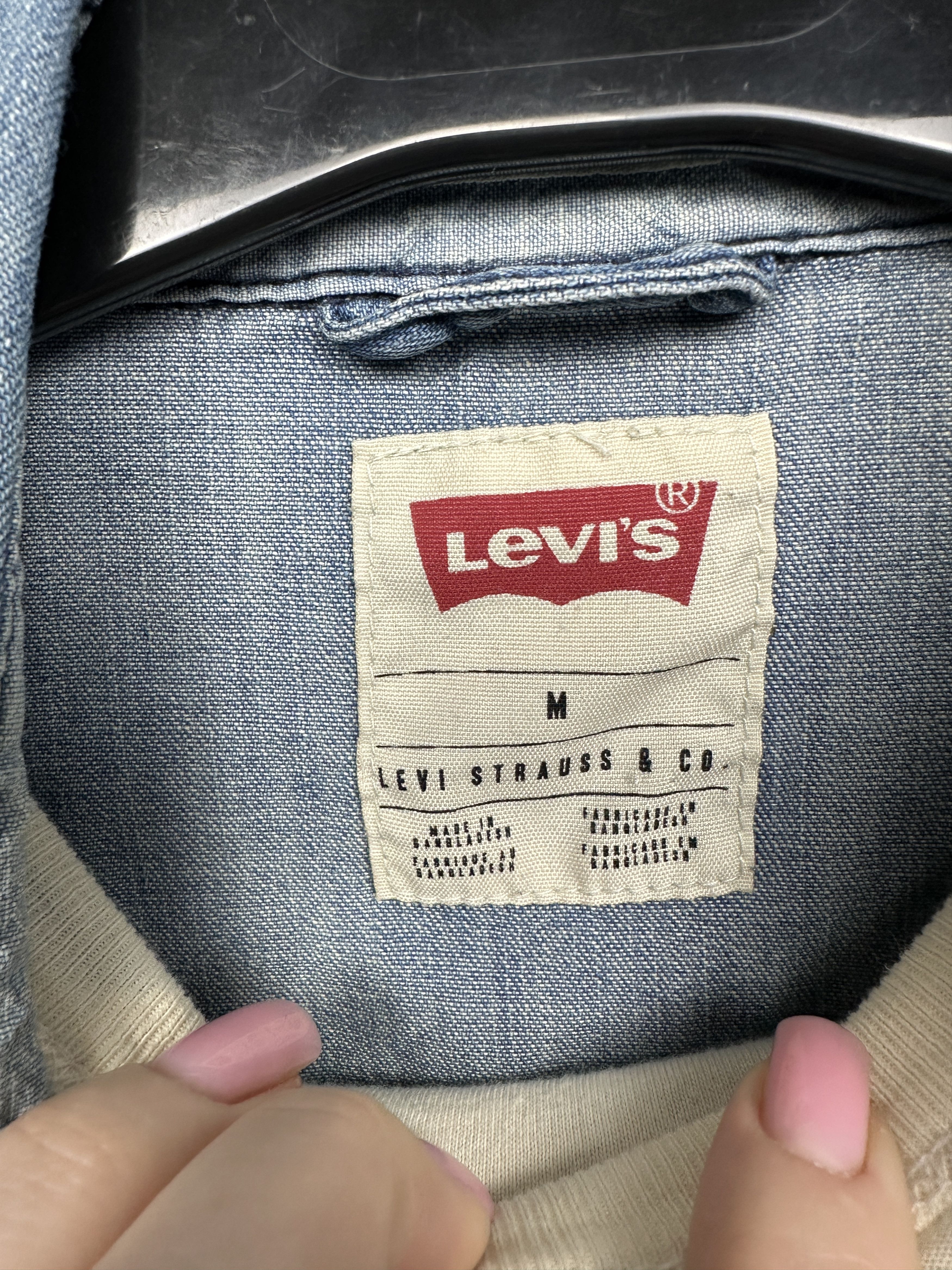 Levi's Levi's Mens Denim Shirt Jeans Size US M / EU 48-50 / 2 - 4 Thumbnail