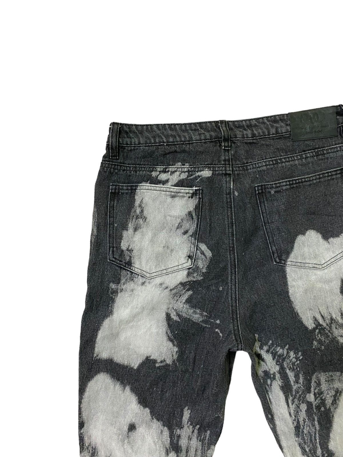 Hysteric Glamour FLARED G.O.C RICK OWENS STYLE ACID WASH DENIM Size US 28 / EU 44 - 12 Thumbnail