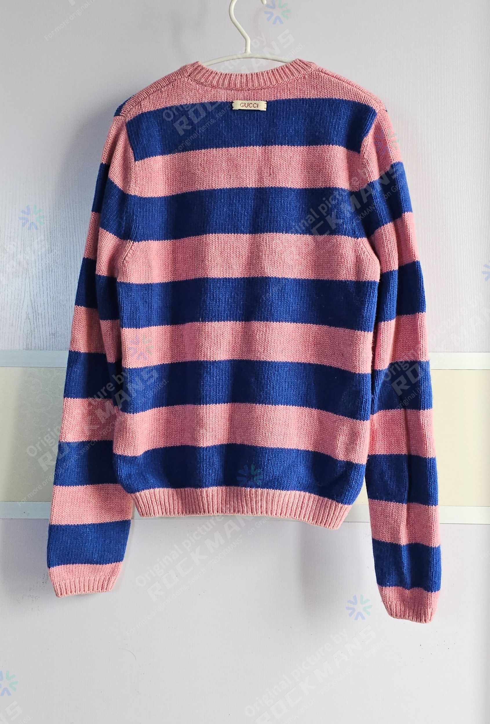 Gucci GUCCI Unisex Striped Cashmere Sweater Size S Size S / US 4 / IT 40 - 3 Thumbnail
