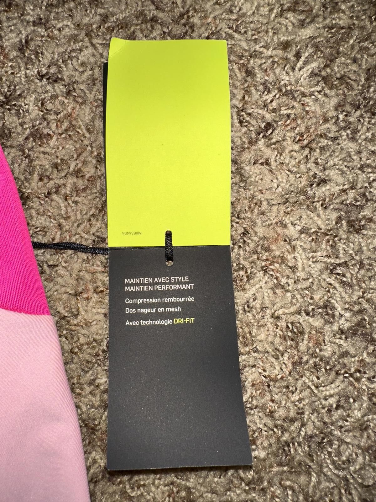 Nike Nike Women’s Dri-Fit. Shape High Support Padded Zip Front Sports Bra Size ONE SIZE - 10 Thumbnail