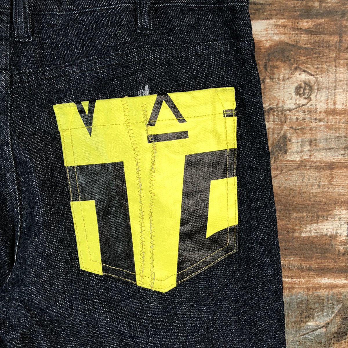 Andrea Pompilio Onitsuka Tiger x Andrea Pompilio Distressed Denim Pant #2446 Size US 29 - 8 Thumbnail