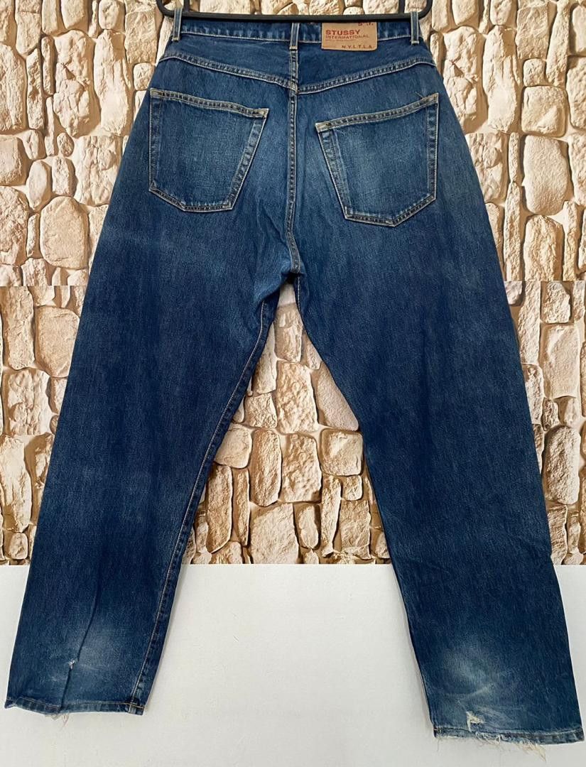 Stussy × Vintage Vintage Stussy Workwear International N.Y.L.T.L.A Jeans Size US 32 / EU 48 - 2 Thumbnail