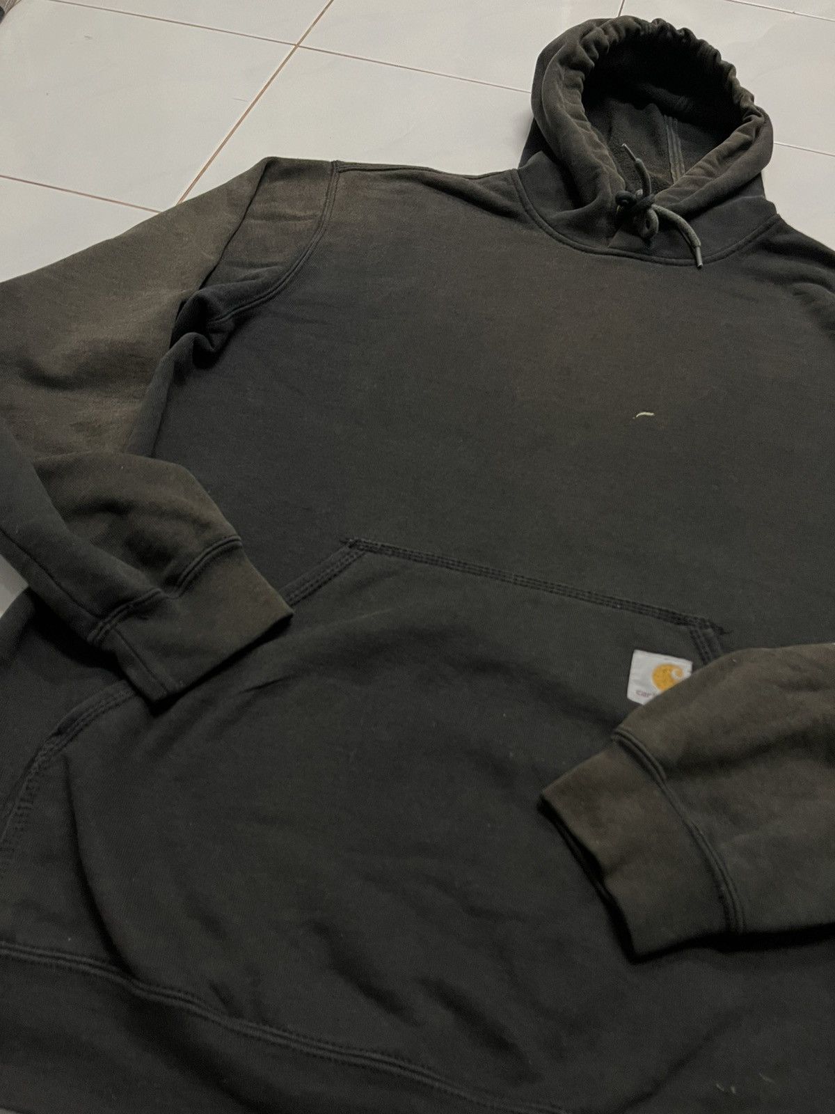 Carhartt S/S 2022 CARHARTT HOODIE SPELL OUT SLEEVE SUN FADED Size US M / EU 48-50 / 2 - 9 Thumbnail