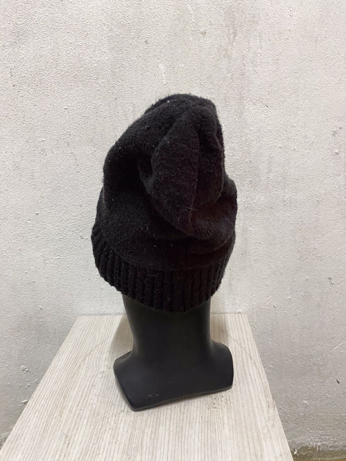 Japanese Brand × Vintage Japanese Brand Plain Beanie Hat Size ONE SIZE - 4 Thumbnail