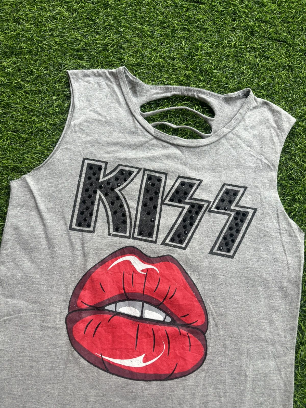 Hysteric Glamour Y2k Kiss Tank tops Punk Style Size US M / EU 48-50 / 2 - 3 Thumbnail