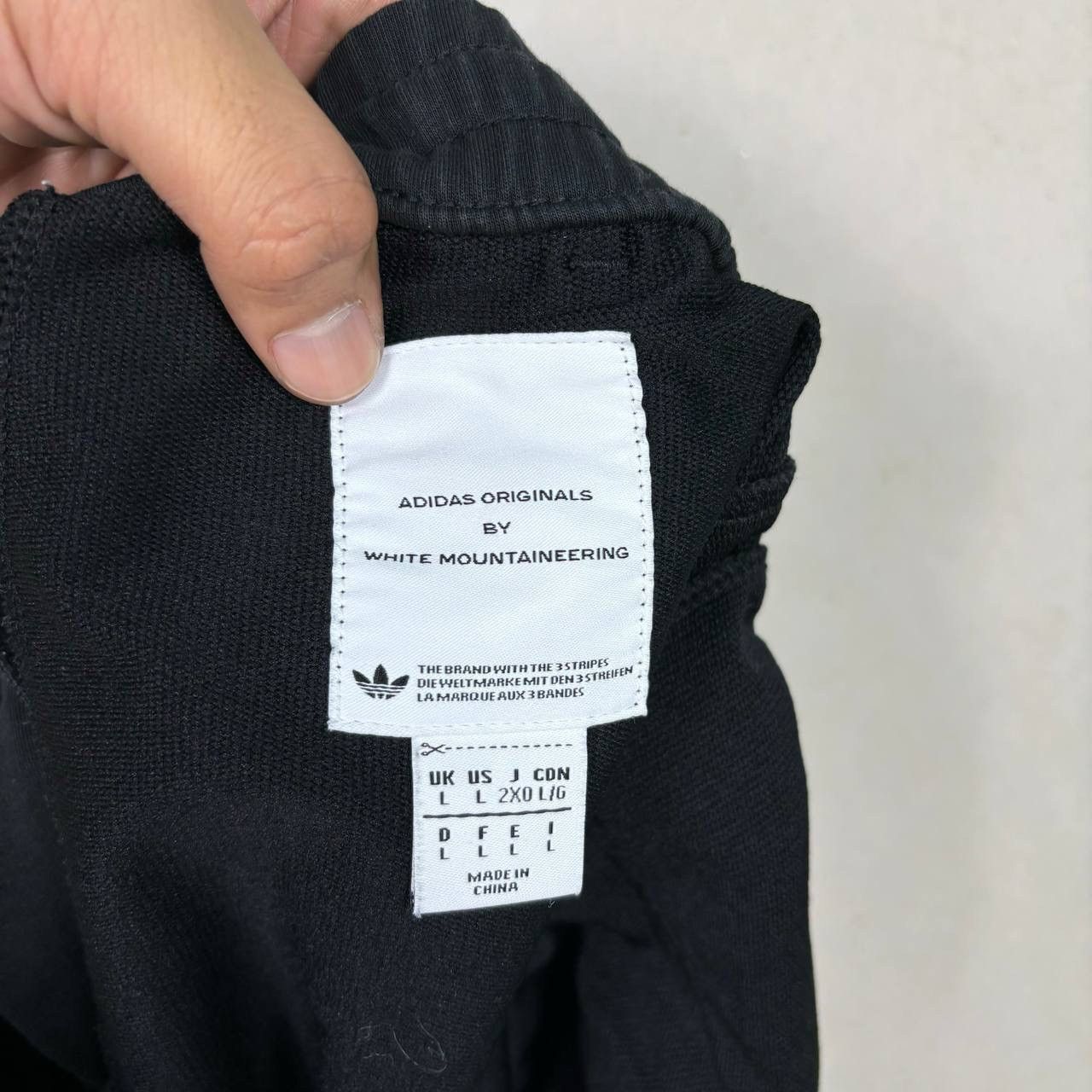 Adidas × White Mountaineering Adidas x White Mountaineering Black Track Pant Size US 31 - 4 Thumbnail