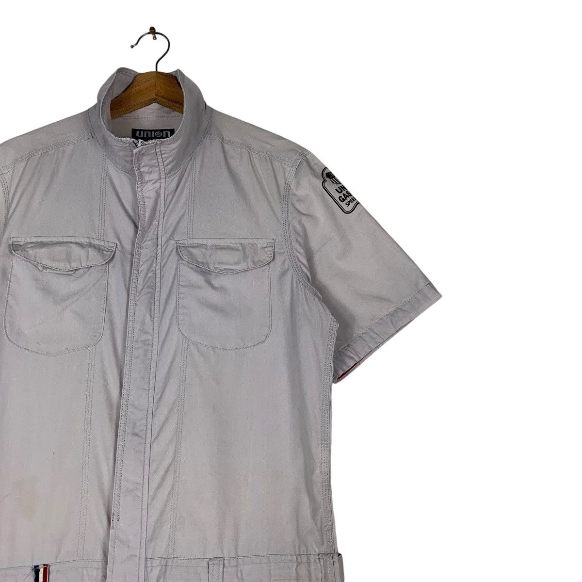 Japanese Brand Vintage Union 76 Heavy Duty Motor Oil Coverall Size US 36 / EU 52 - 6 Thumbnail