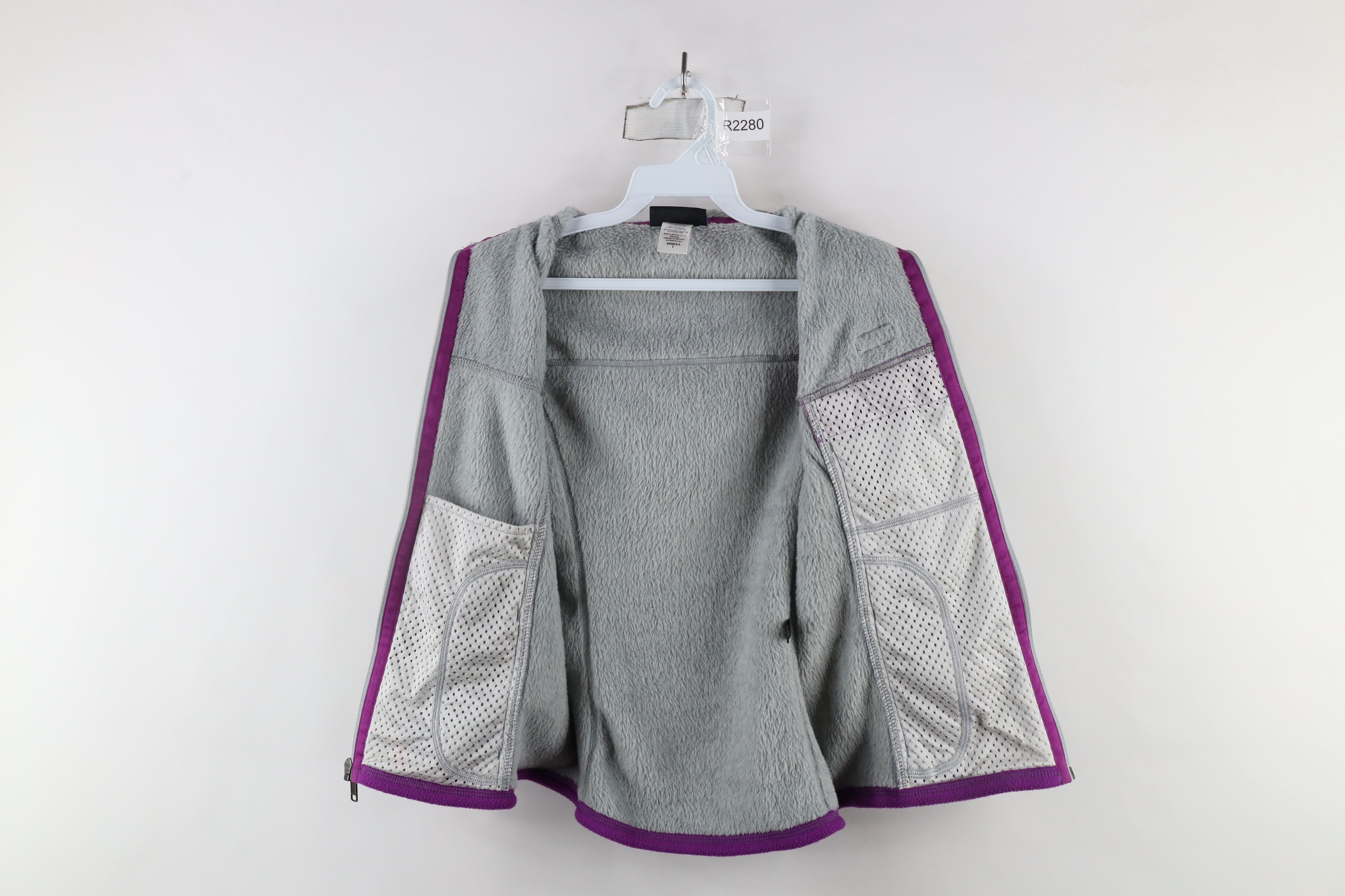 Patagonia × Vintage Patagonia Box Logo Re Tool Fleece Vest Jacket Gray Purple Size S / US 4 / IT 40 - 8 Thumbnail