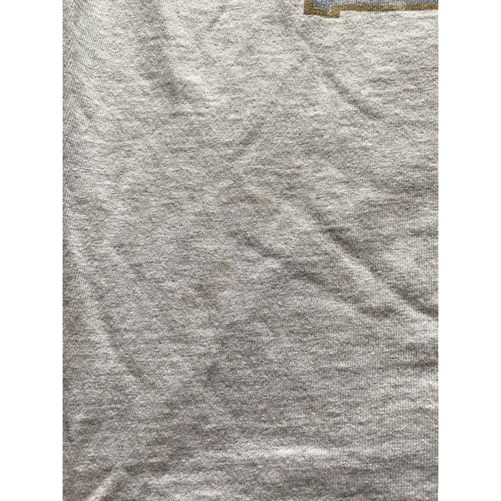 Nutmeg VINTAGE Nutmeg Mills T Shirt 2XL Men’s Norte Dame Fightin Irish Made In USA Gray Short Sleeve Mens USA 90s College Classic Sports Size US XXL / EU 58 / 5 - 7 Thumbnail