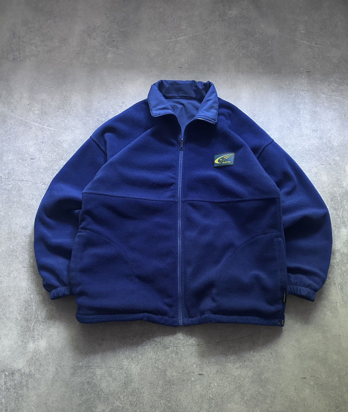 NASCAR Vintage Suzuki Double Side Sherpa jacket mens Size US L / EU 52-54 / 3 - 1 Thumbnail