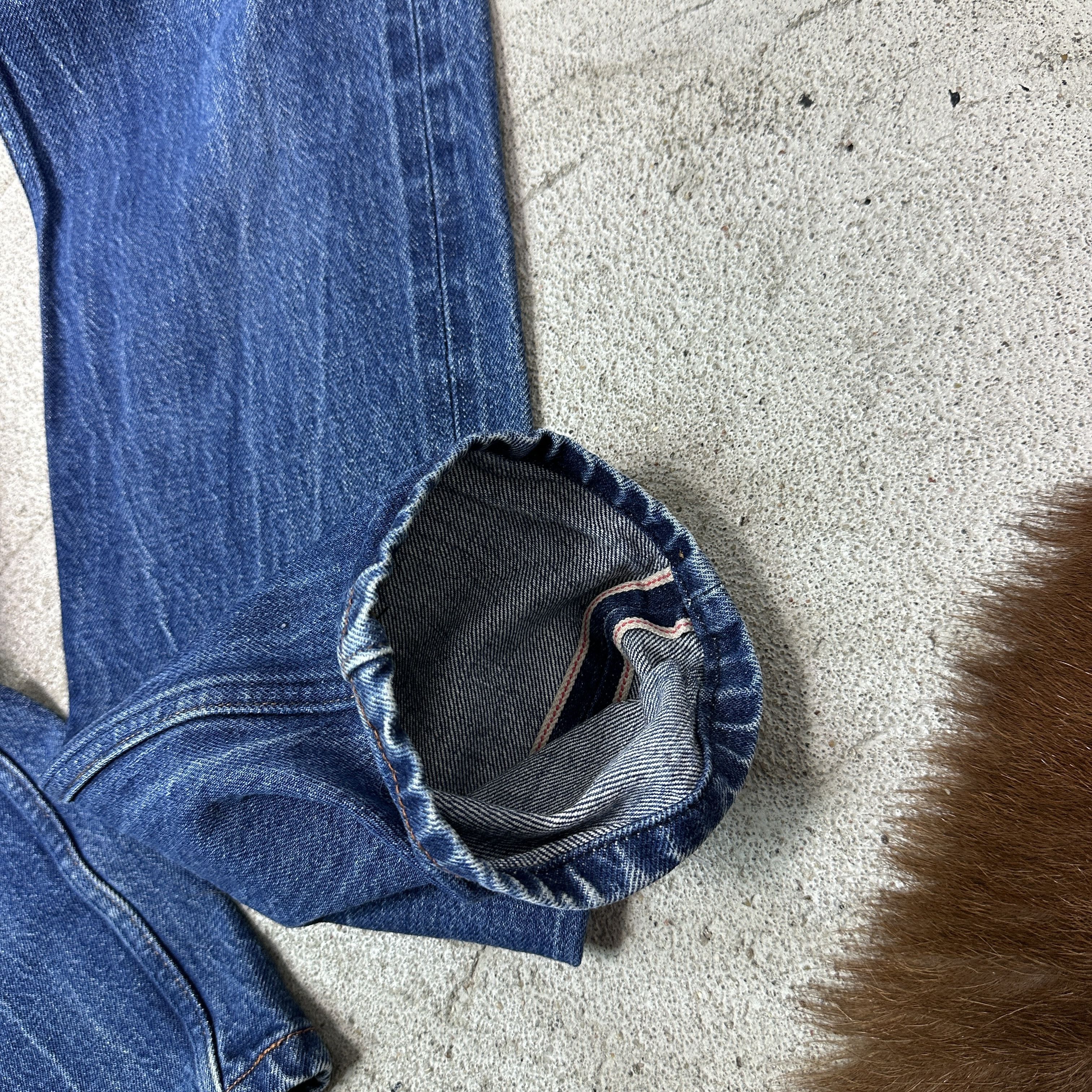 A.P.C. Vintage Streetwear APC Selvedge Denim Jeans Y2K Size 32" / US 10 / IT 46 - 3 Thumbnail