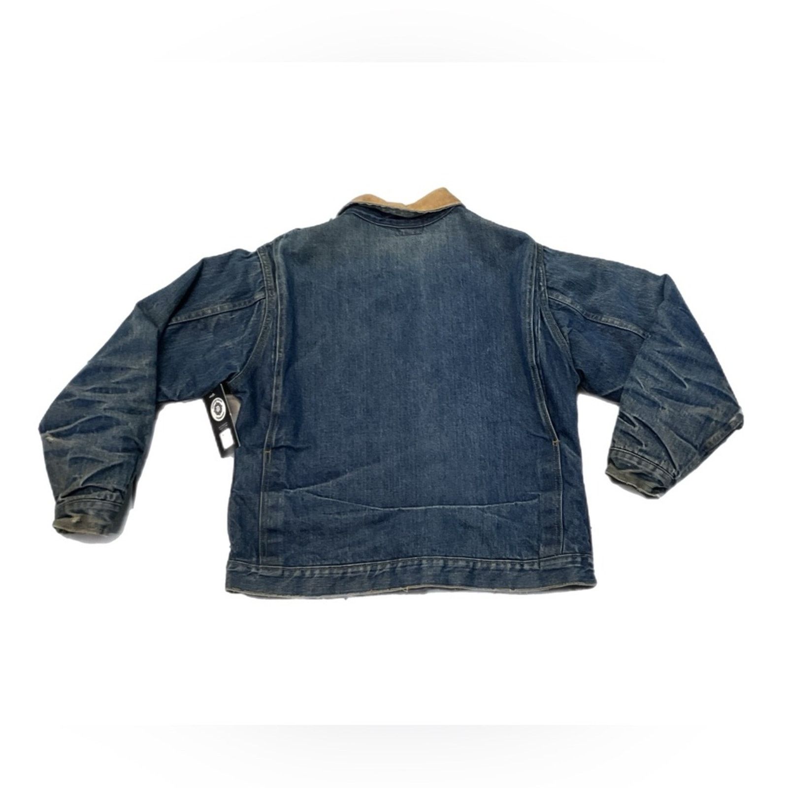 Vintage Vintage Big Smith Buckaroo Denim Quilted Lined Jacket Size US L / EU 52-54 / 3 - 2 Thumbnail