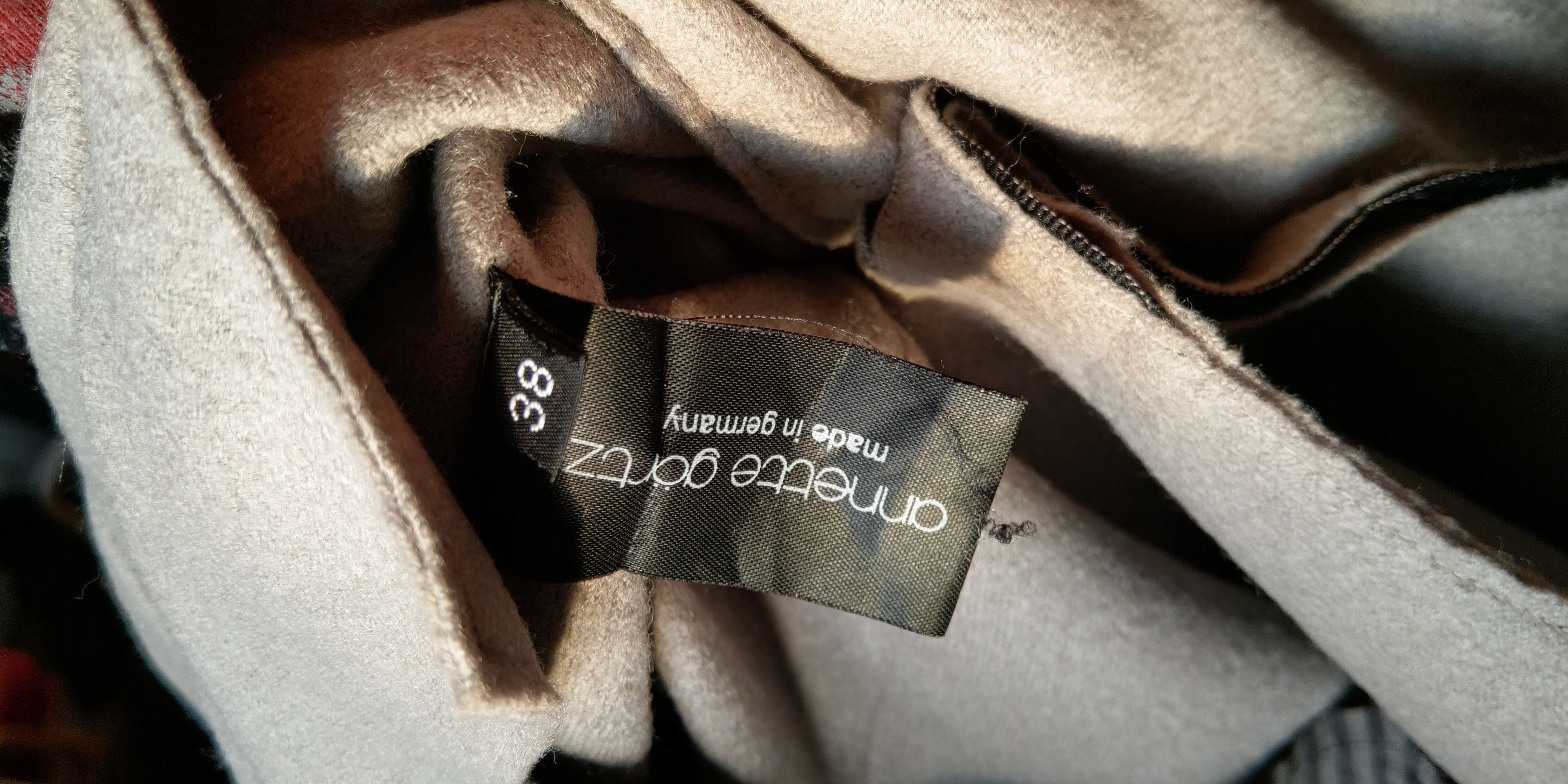 Annette Gortz Avant-Garde Wool Coat Reconstructed Design Alt Goth Size M / US 6-8 / IT 42-44 - 9 Thumbnail