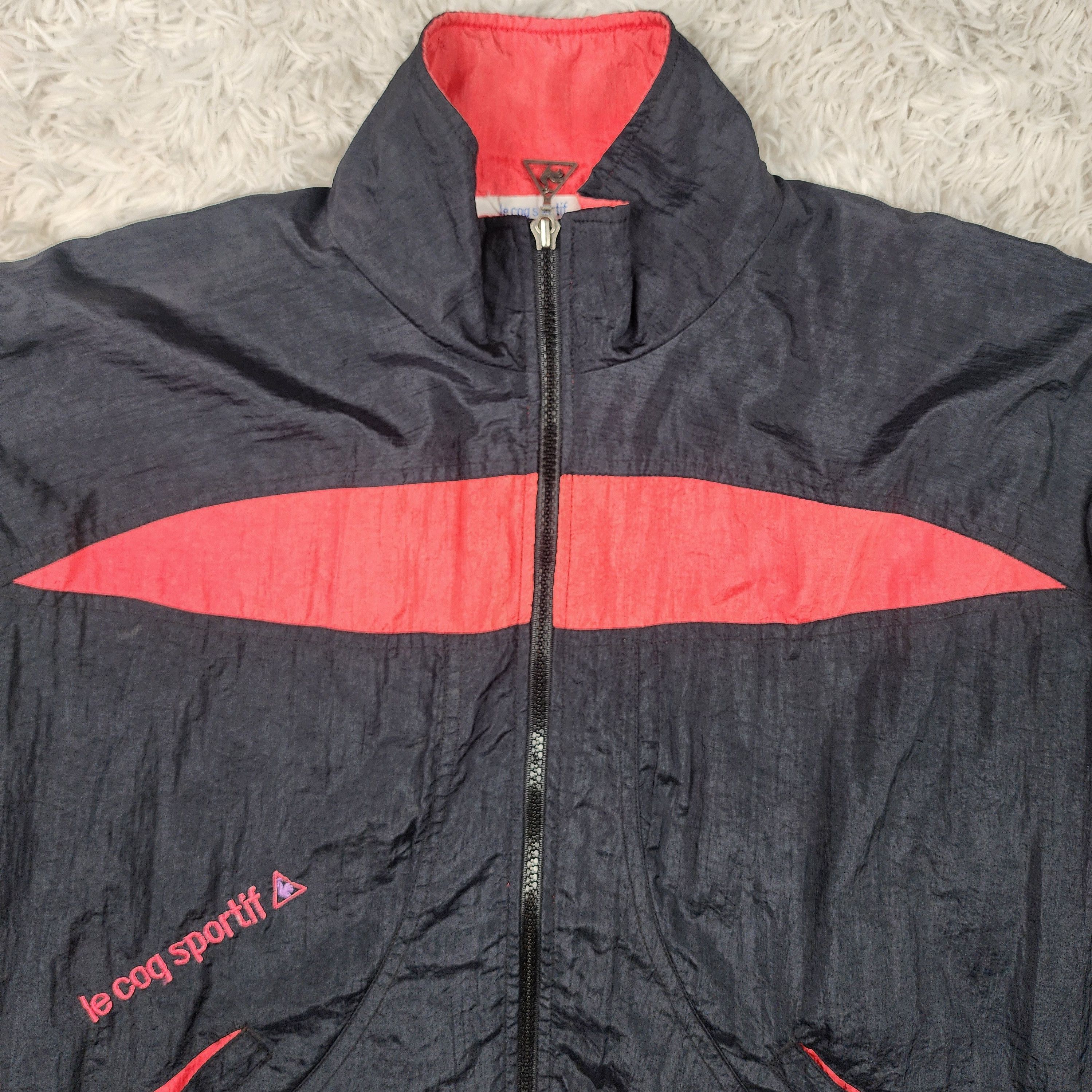 Le Coq Sportif Vintage Le coq sportif fulll zipper windbreaker jacket Size US S / EU 44-46 / 1 - 6 Thumbnail