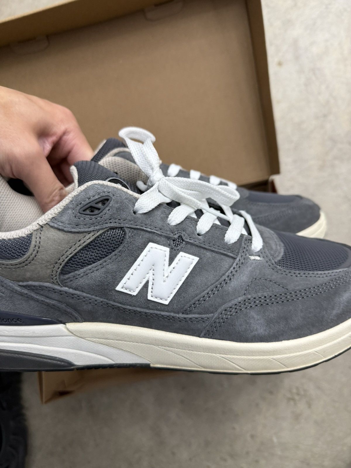 New Balance New Balance 993 Andrew Reynolds Grey Alphanumeric Size US 11 / EU 44 - 5 Thumbnail