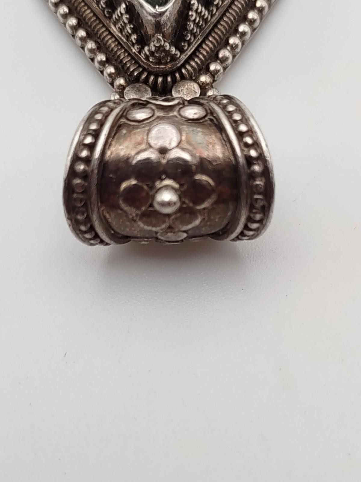 Other Large Southwestern Turquoise Silver Pendant Artisan 42.11g Size ONE SIZE - 4 Thumbnail